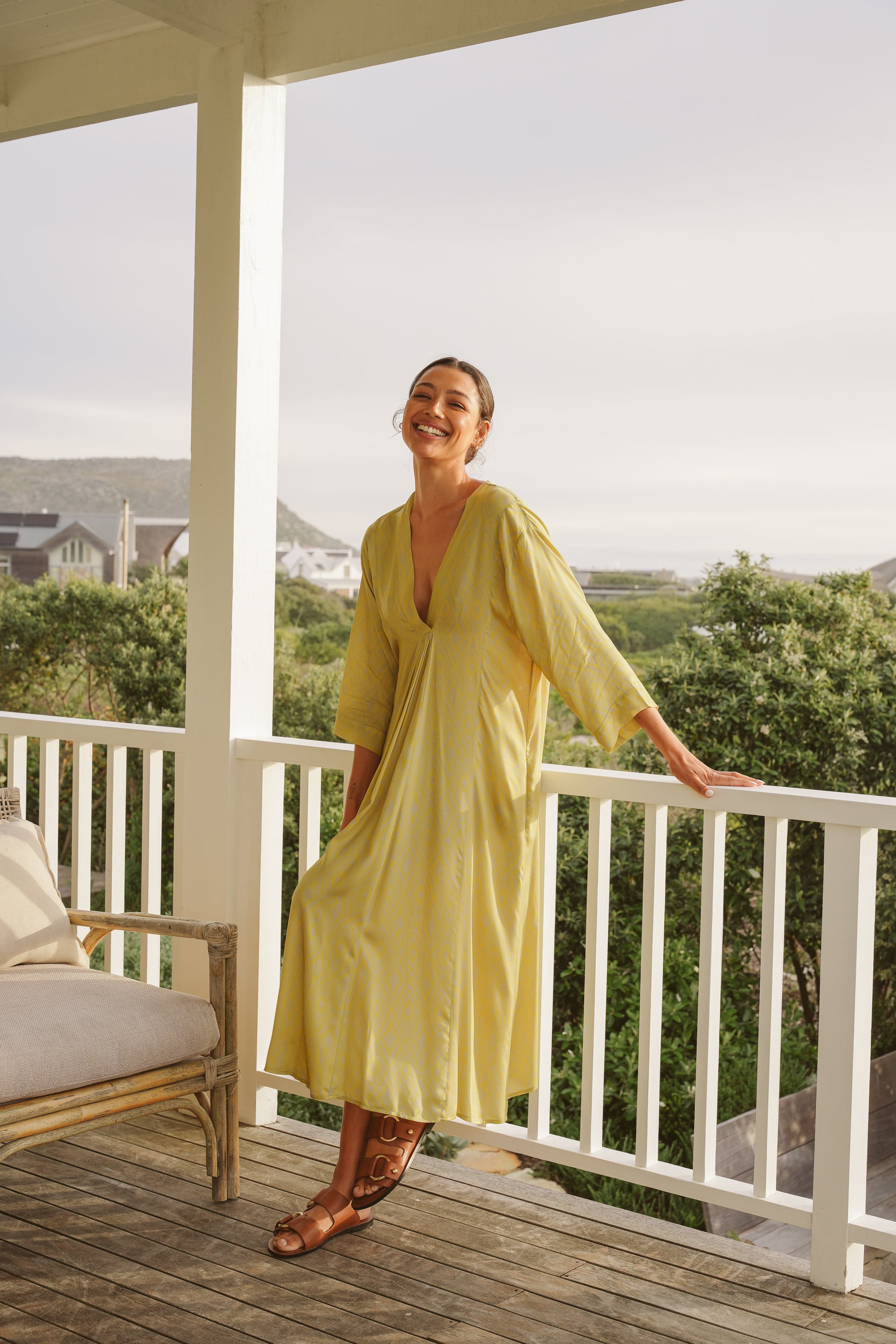 Talise Spanish Viscose Maxi Dress