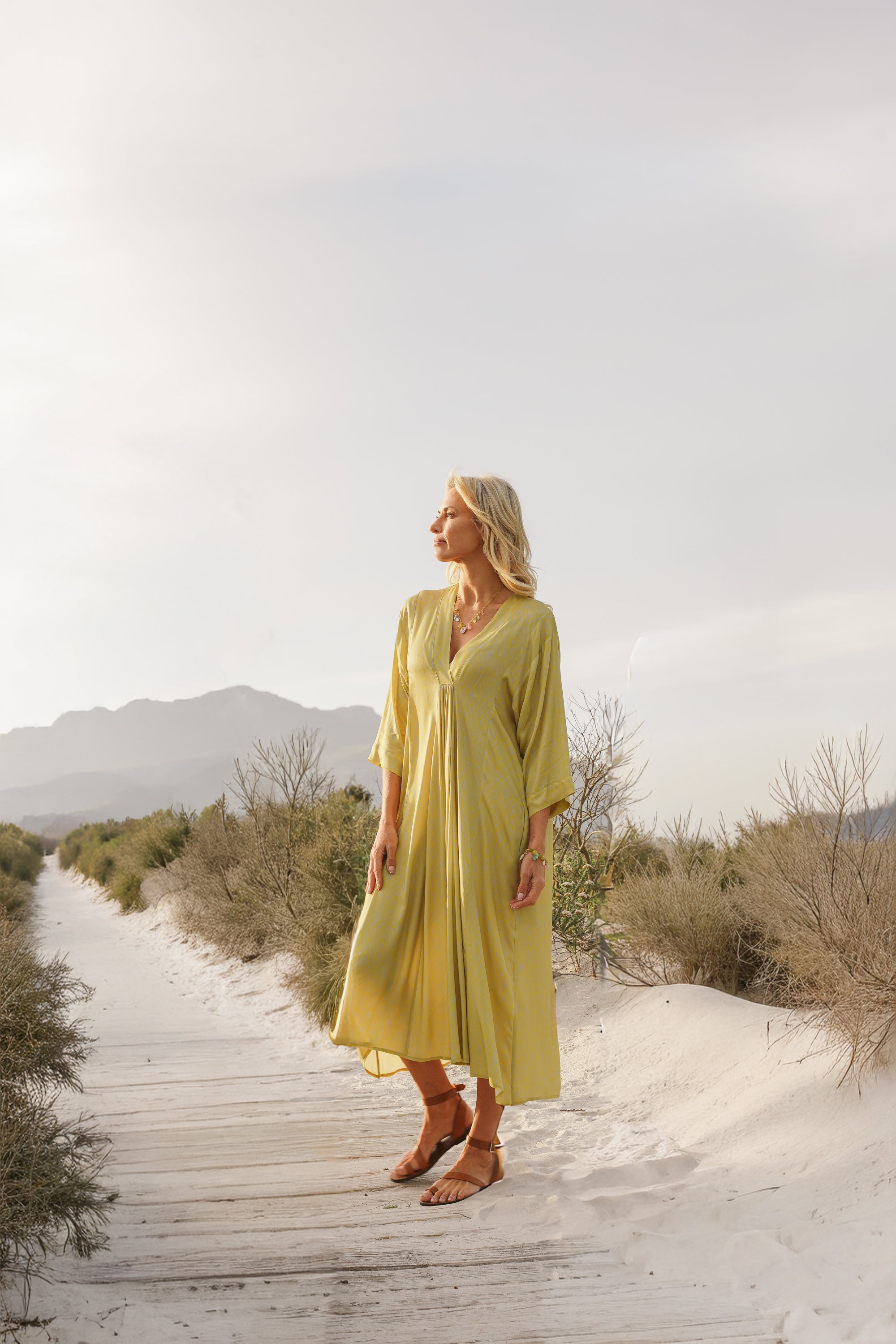 Talise Spanish Viscose Maxi Dress