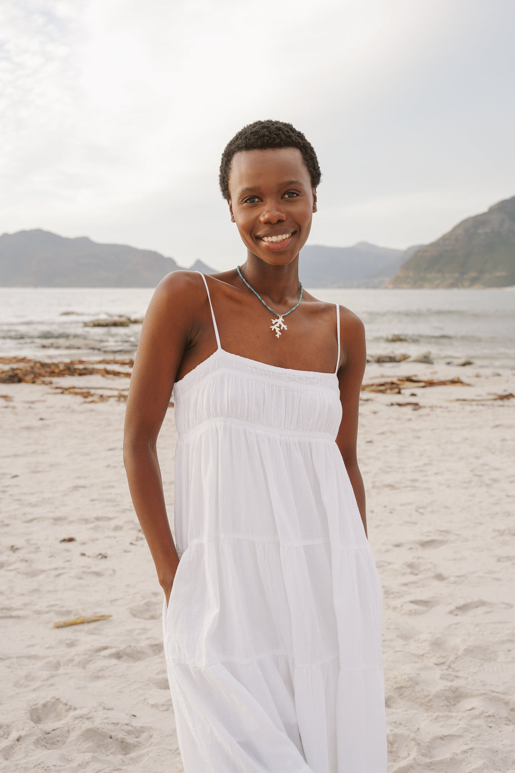 Ruby Cotton Tiered Dress