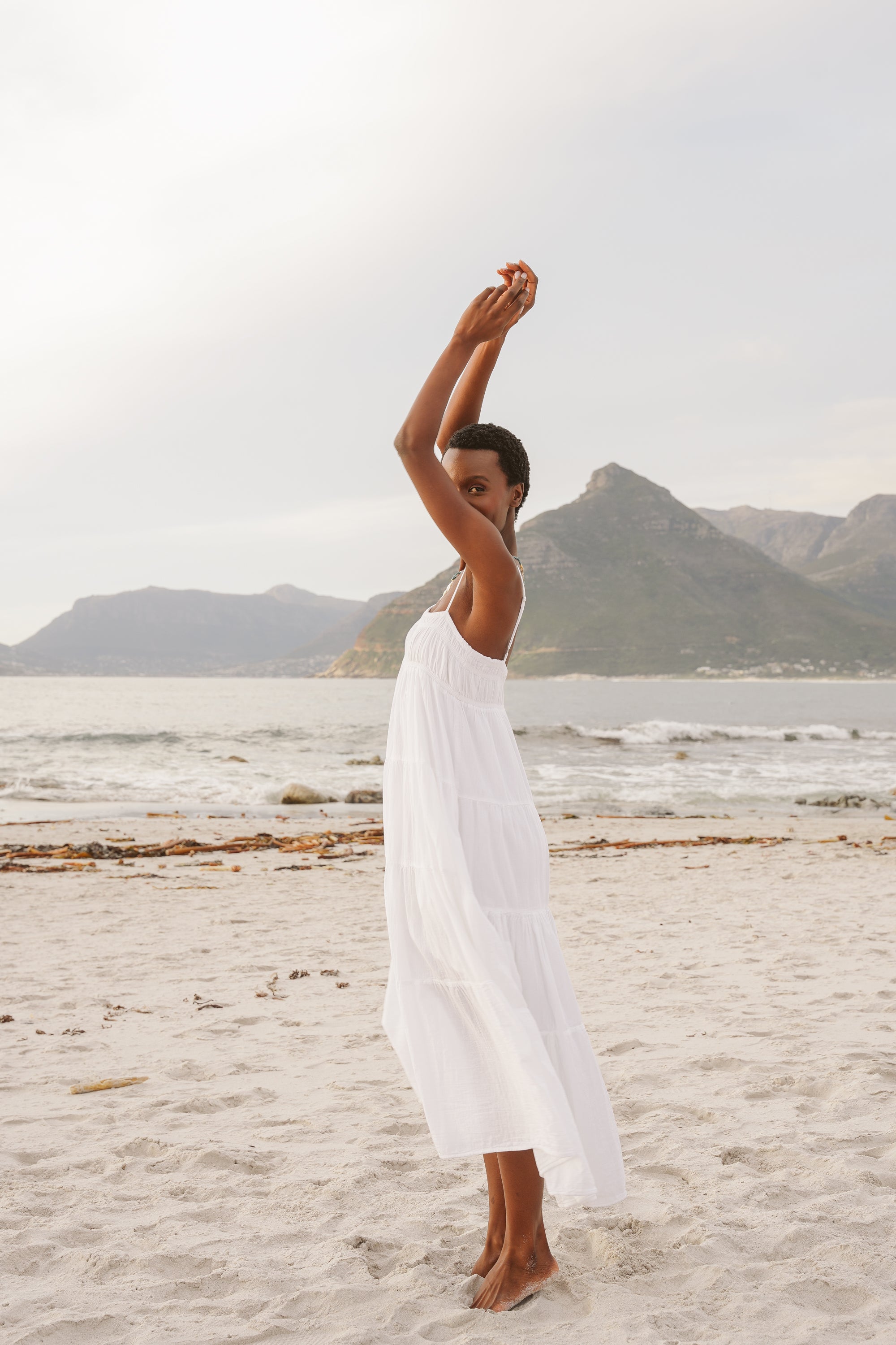 Ruby Cotton Tiered Dress