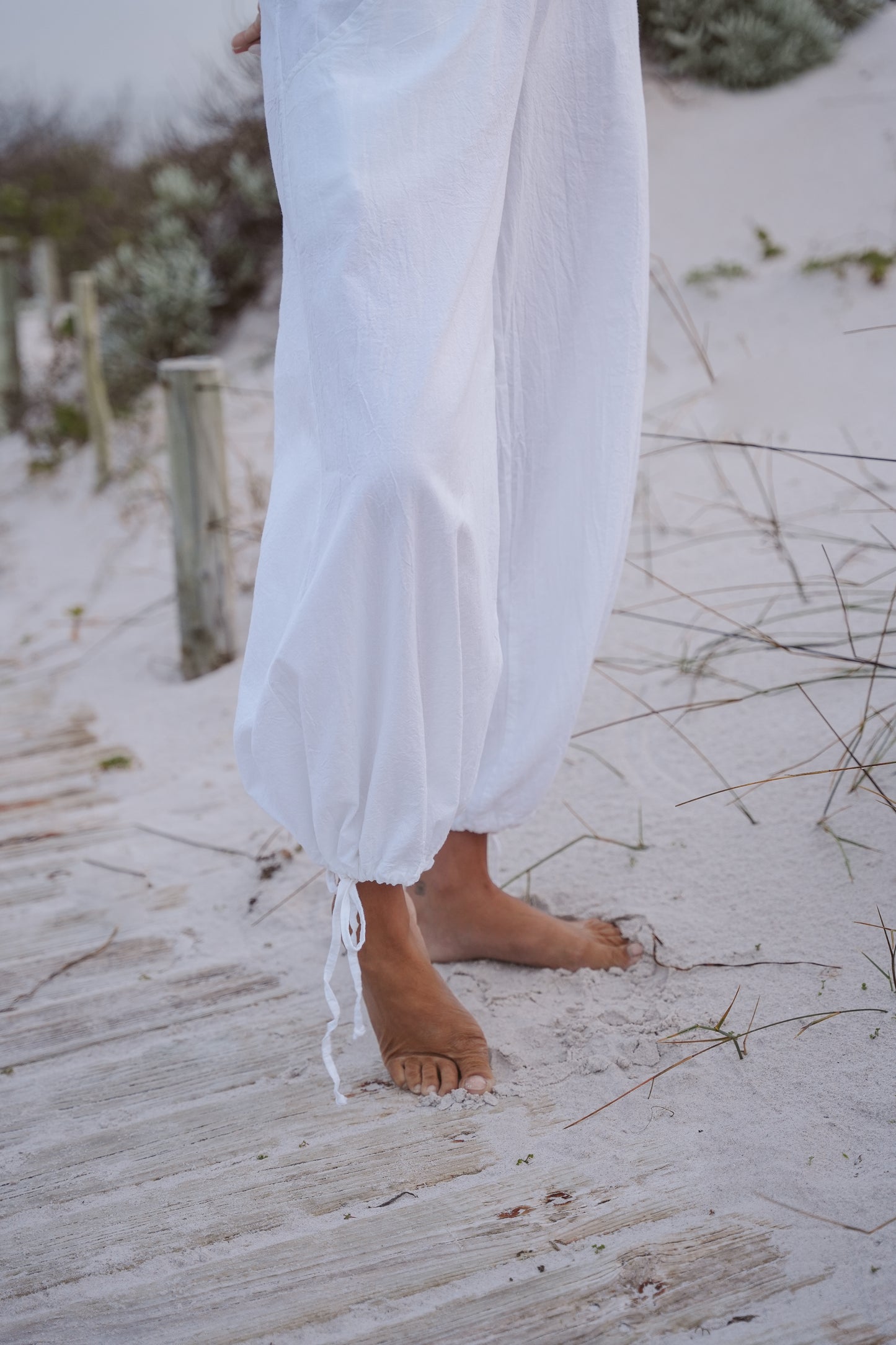 Lara Cotton Wide-Leg Pants