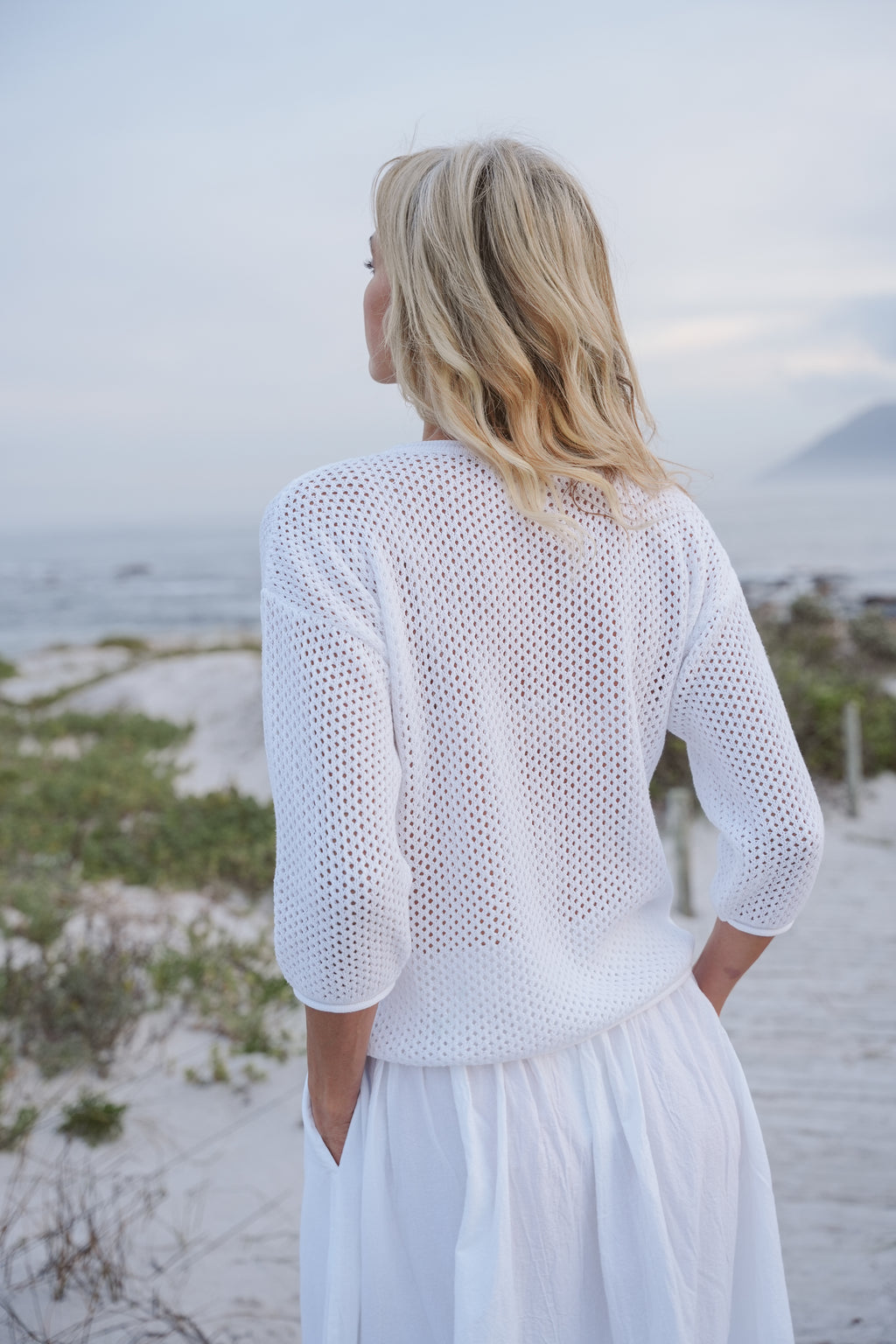 Paisley Cotton Crochet Knit