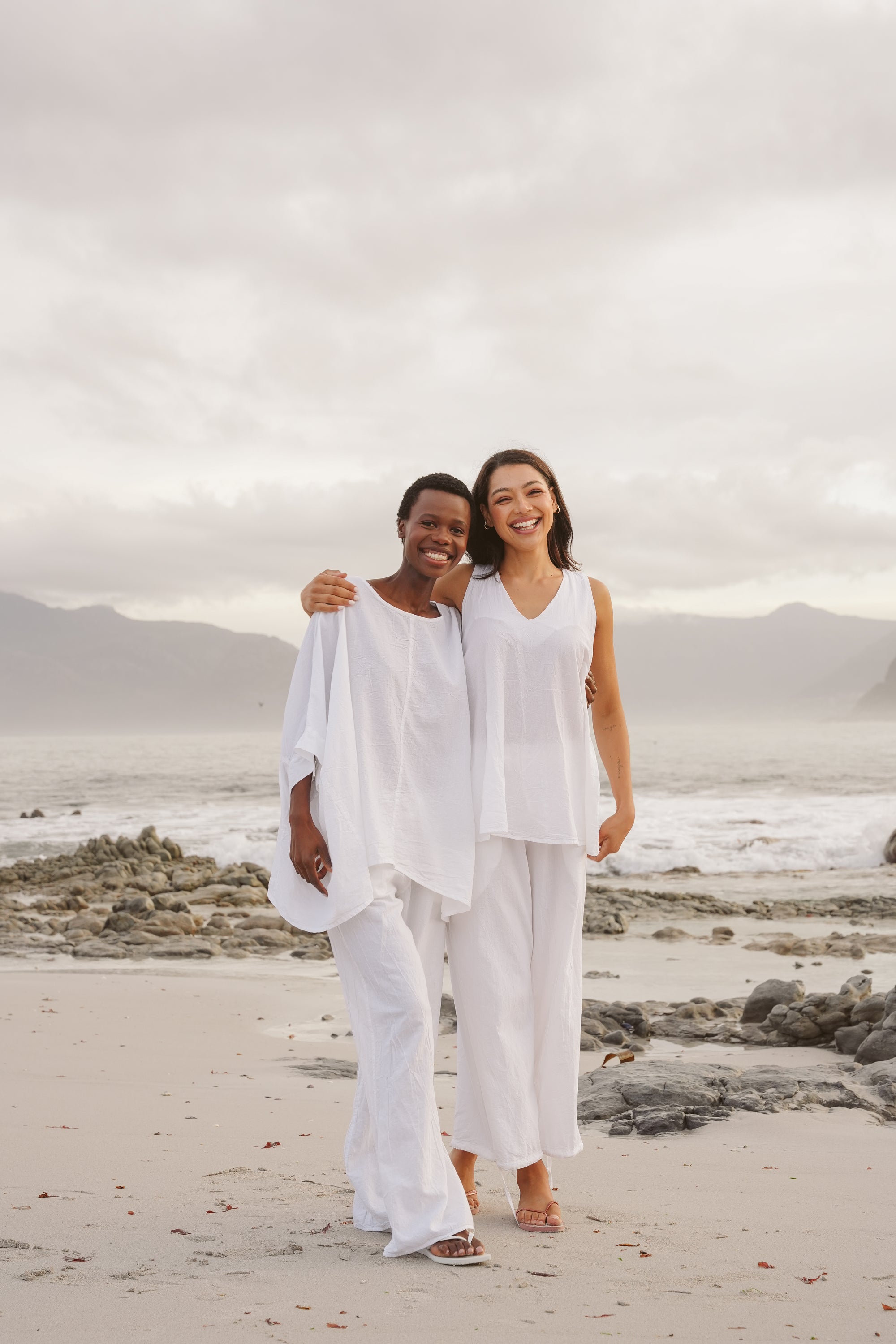 Romily Cotton Poncho Top