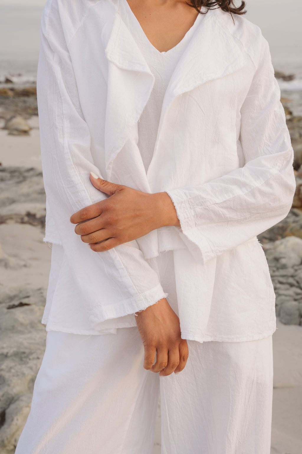 Sophia Cotton Relaxed Biker Jacket