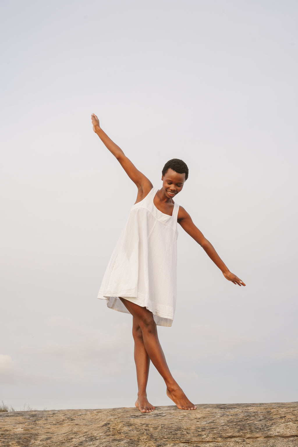 Brooke Cotton Flared Dress