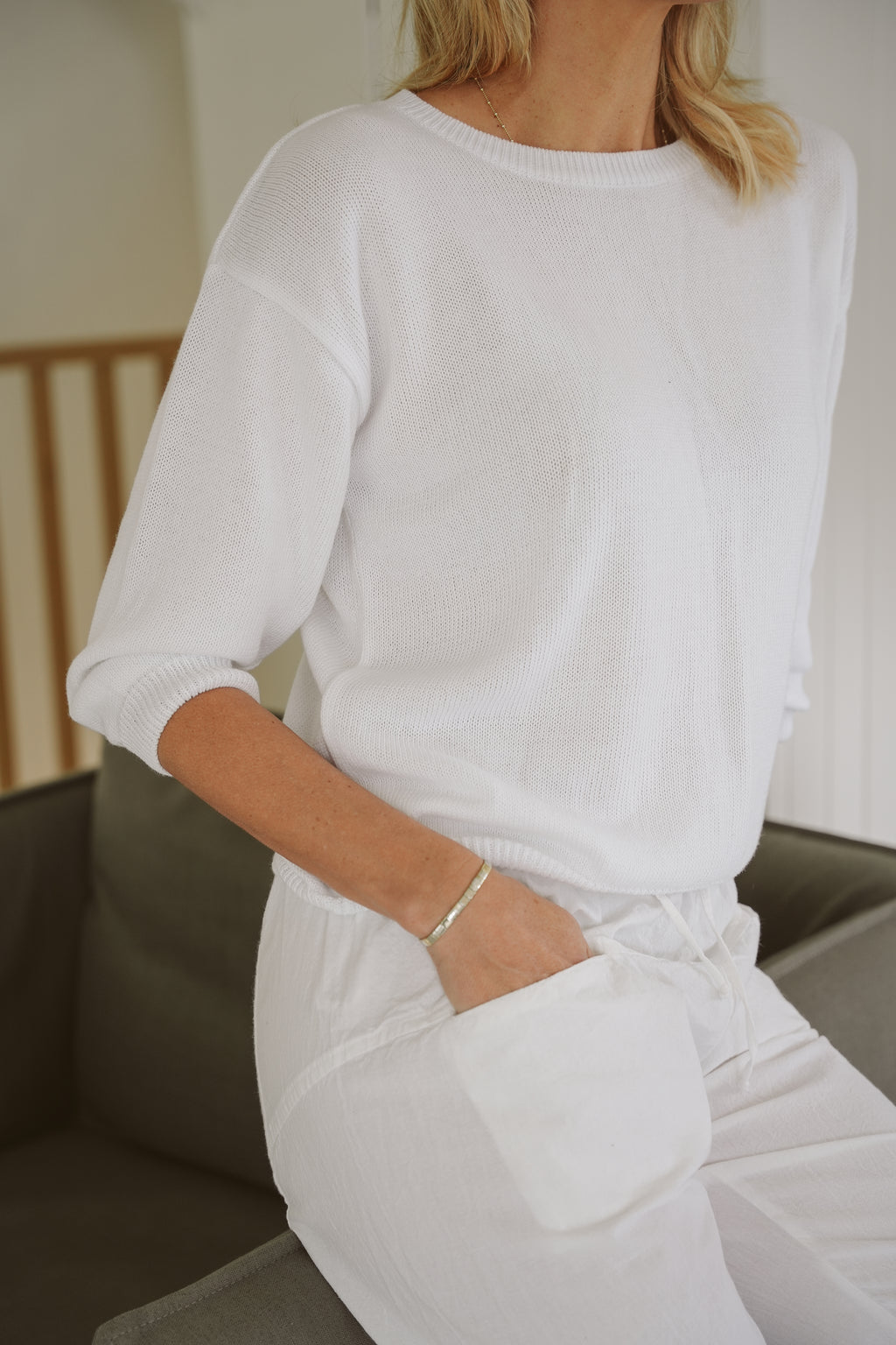 Tessa Cotton Roundneck Knit