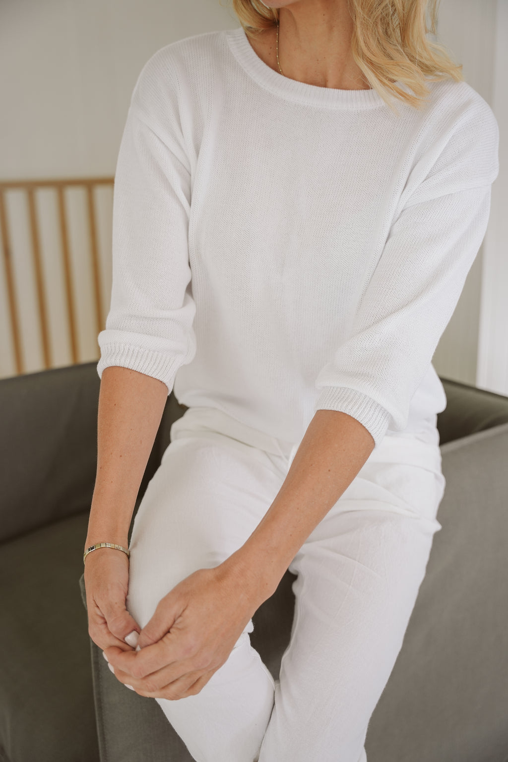 Tessa Cotton Roundneck Knit