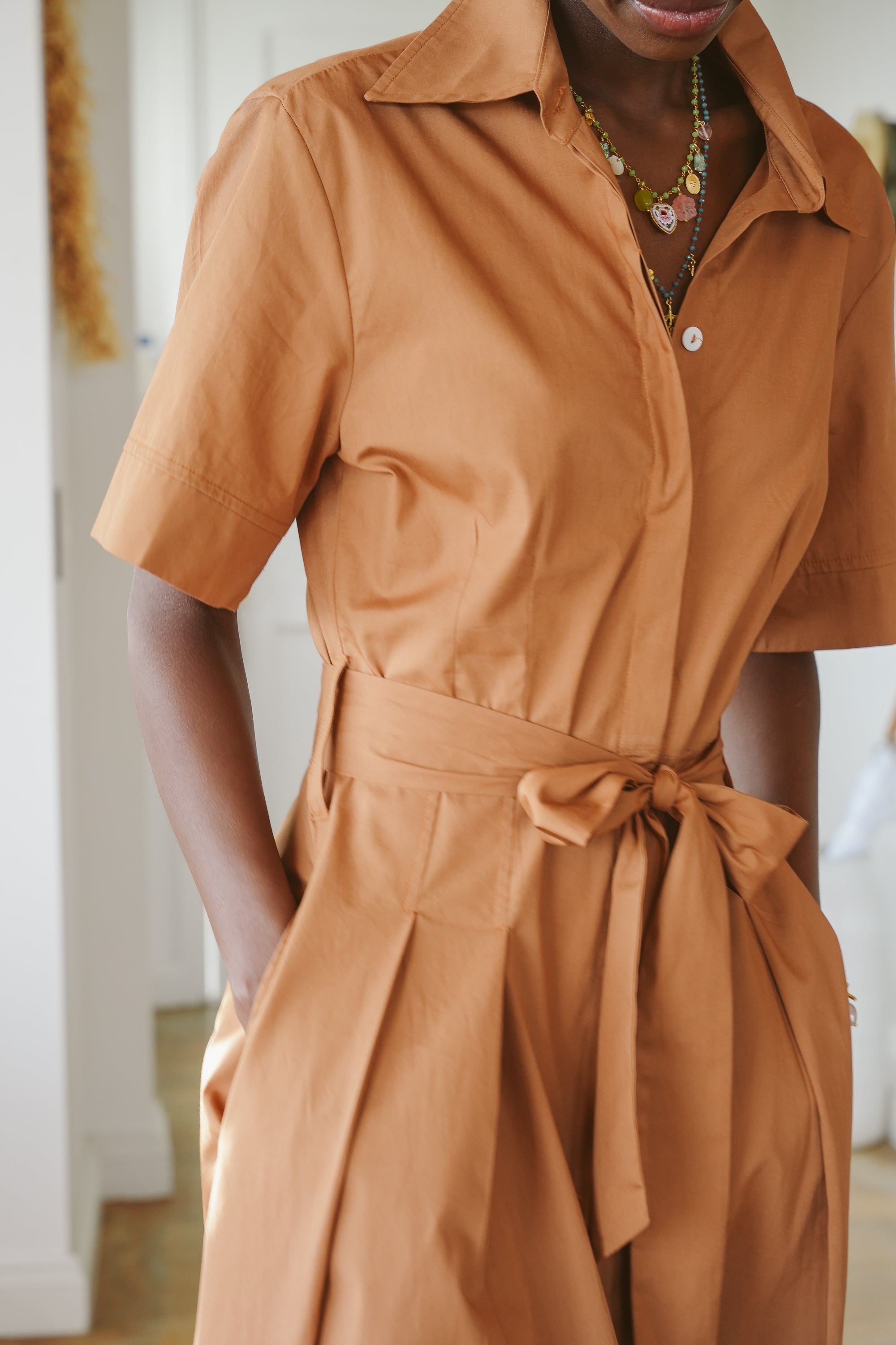 Piper Poplin Shirt Dress
