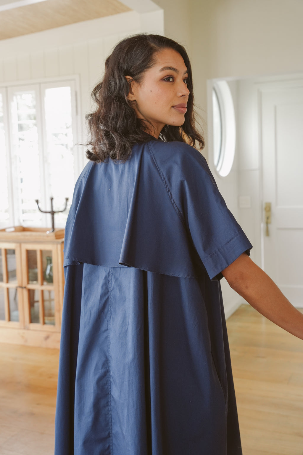 Pippa Poplin Short Dress