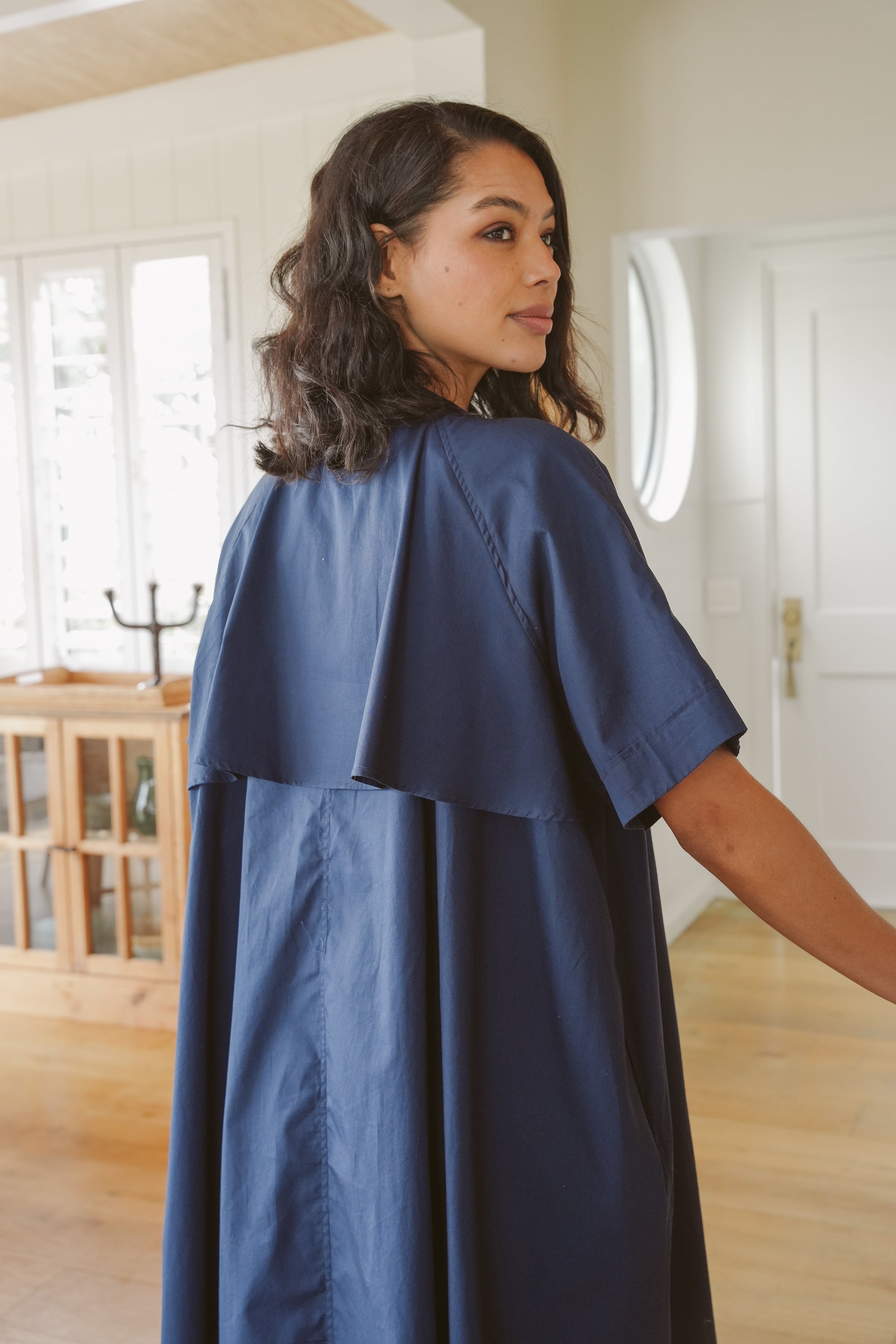 Pippa Poplin Short Dress