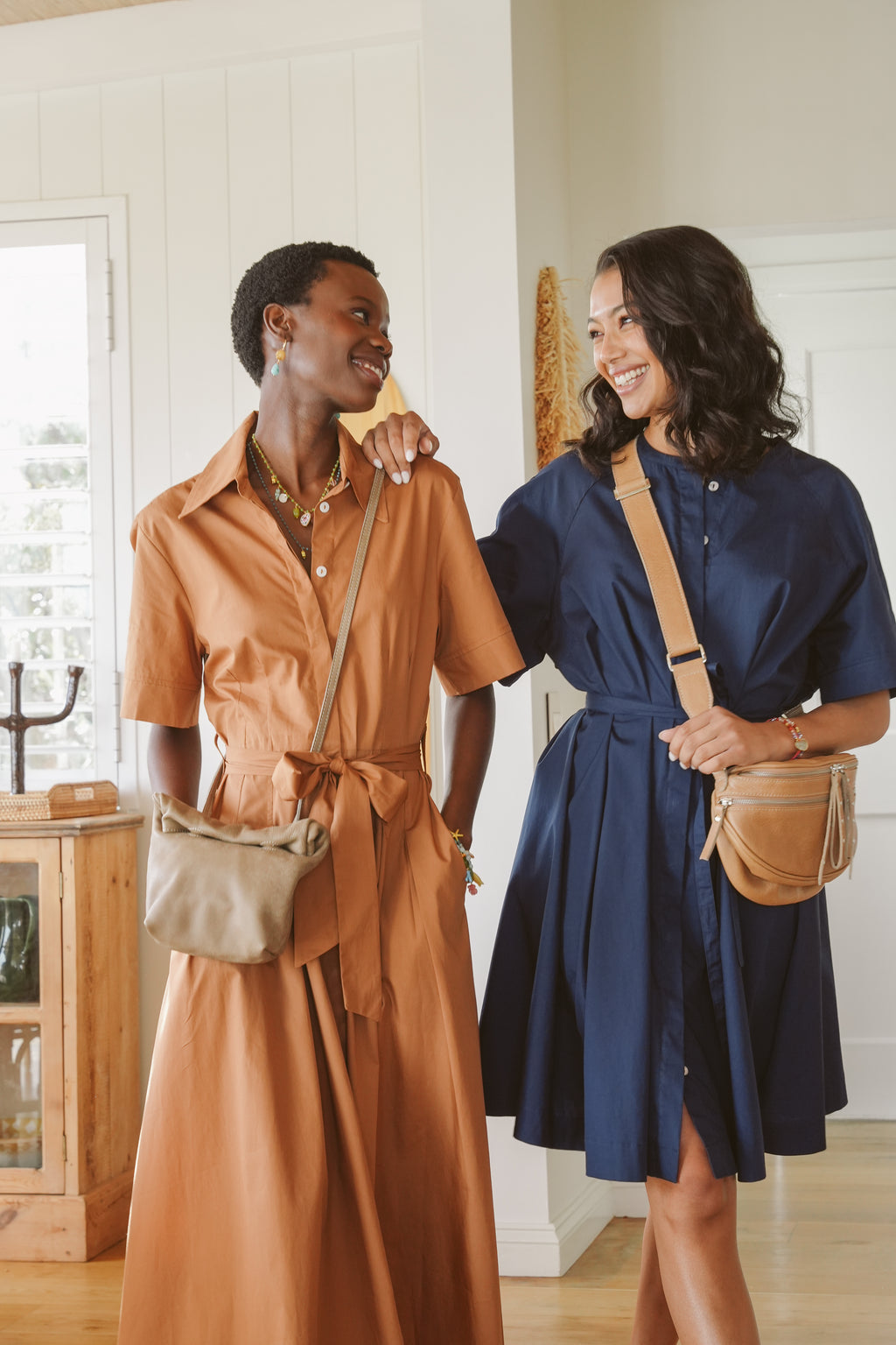 Grace Leather Rollover Bag