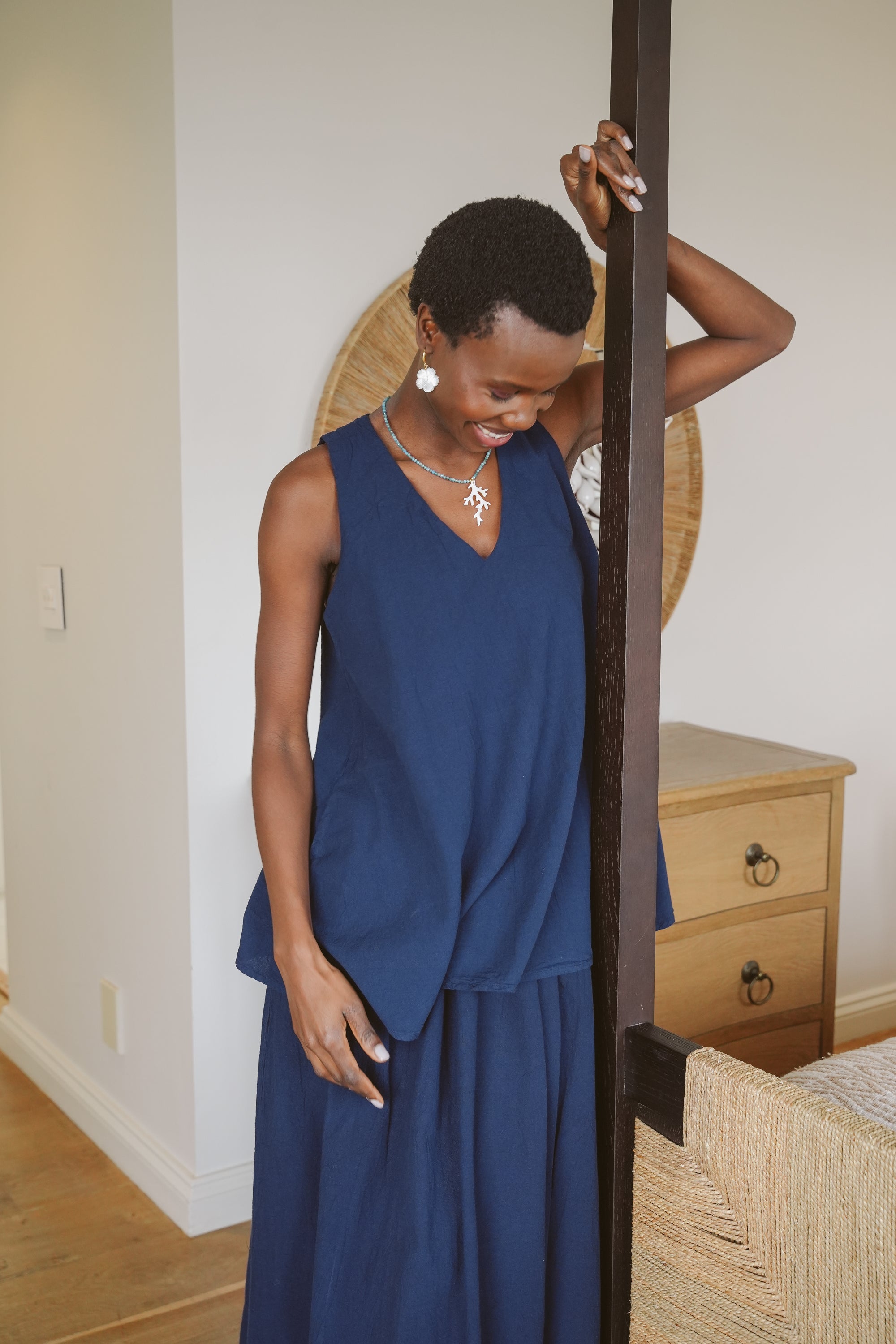 Nikki Cotton Swing Top