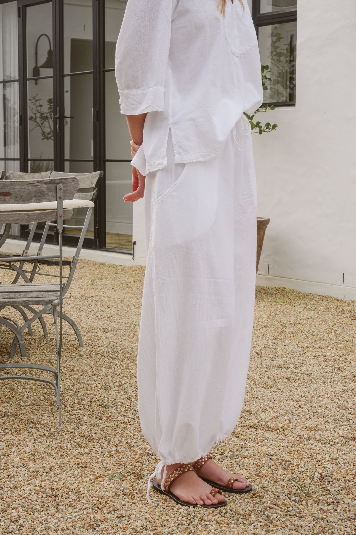 Lara Cotton Balloon Pants