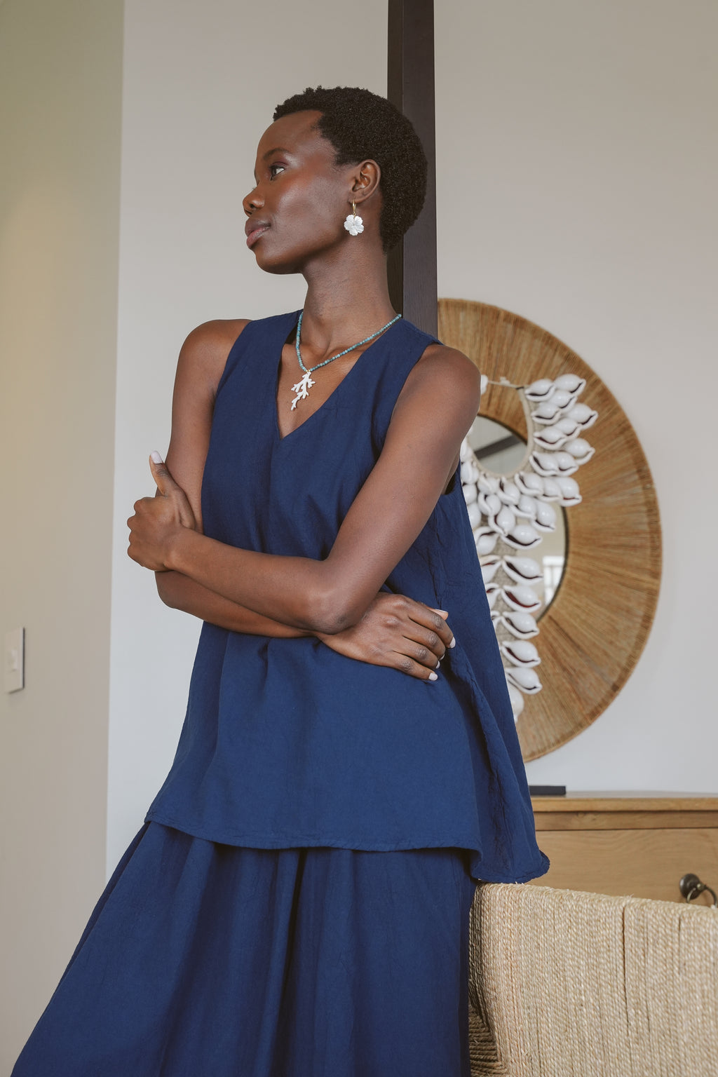 Nikki Cotton Swing Top