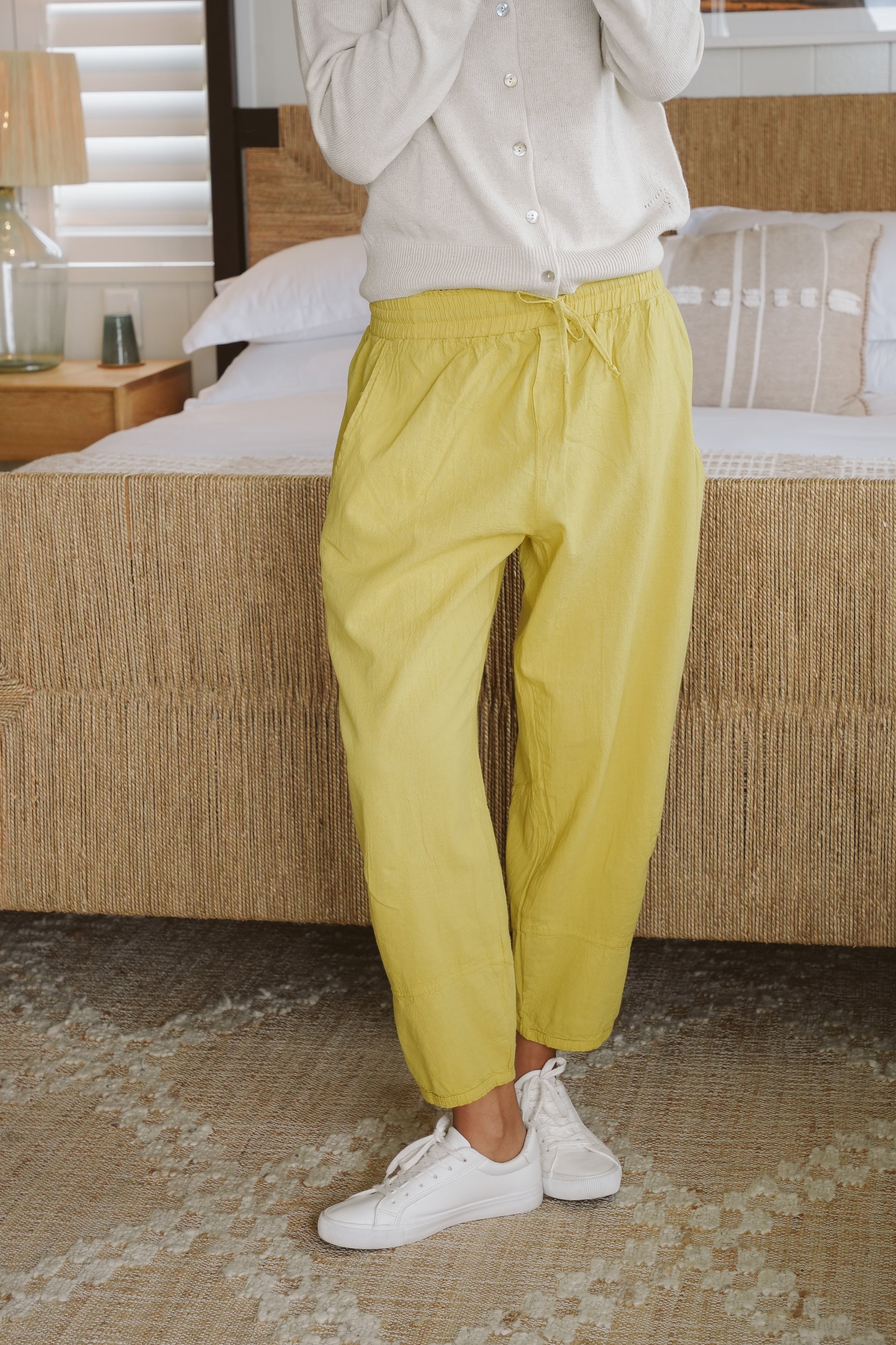 Cove Cotton Barrel Pants