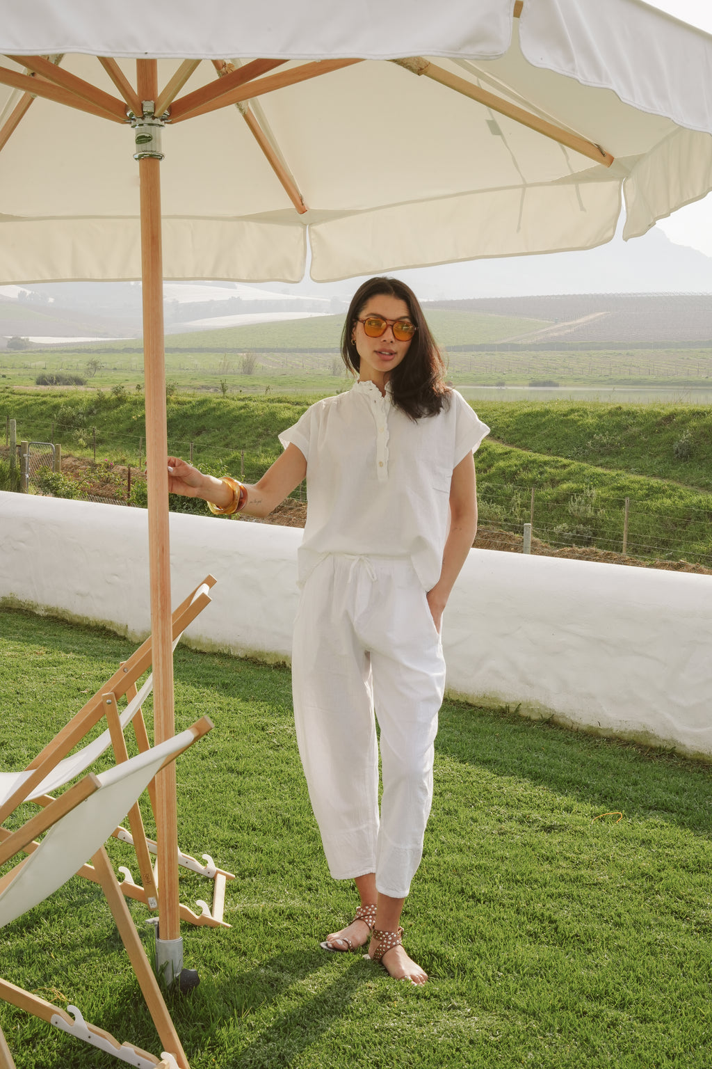 Cove Cotton Barrel Pants