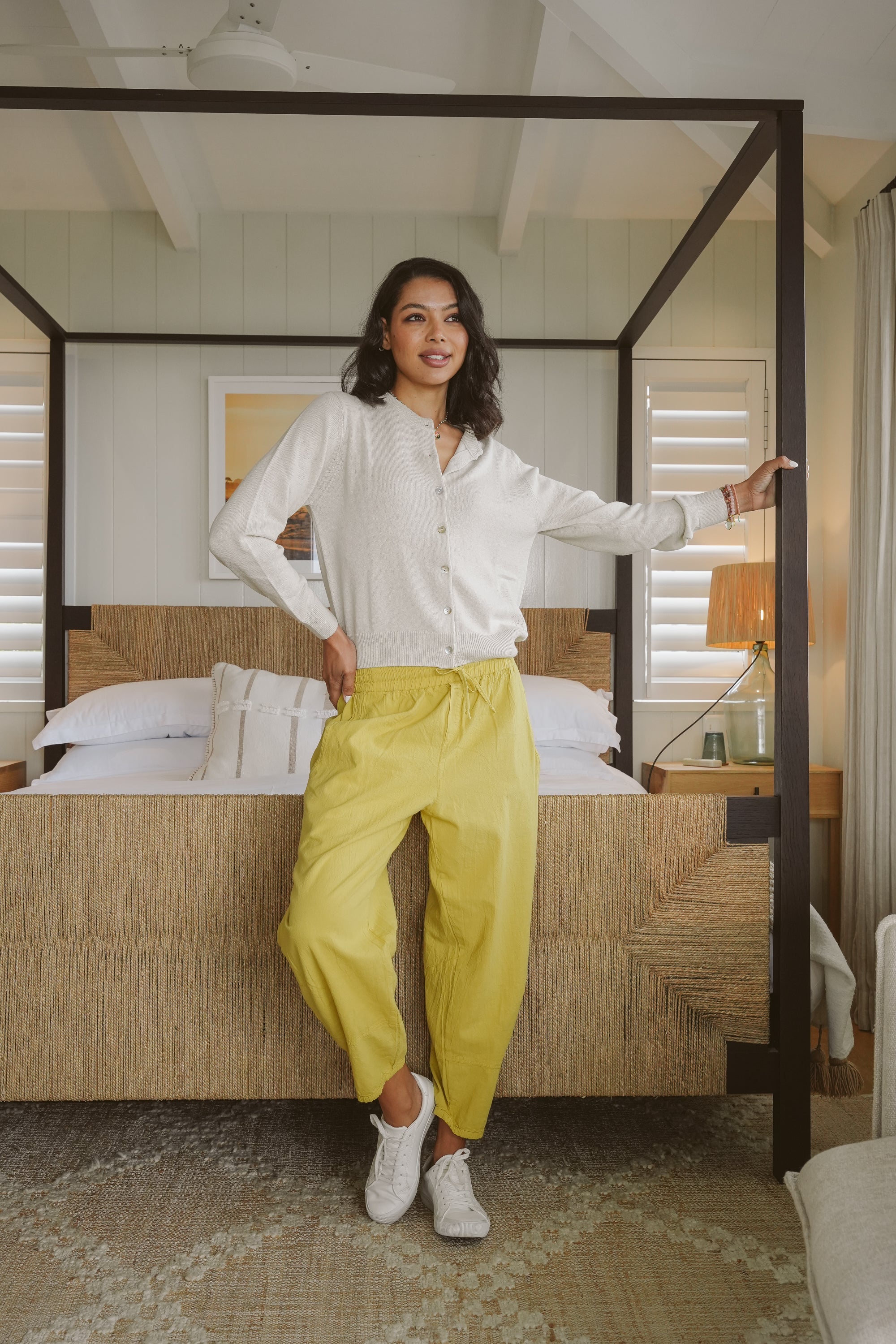 Cove Cotton Barrel Pants