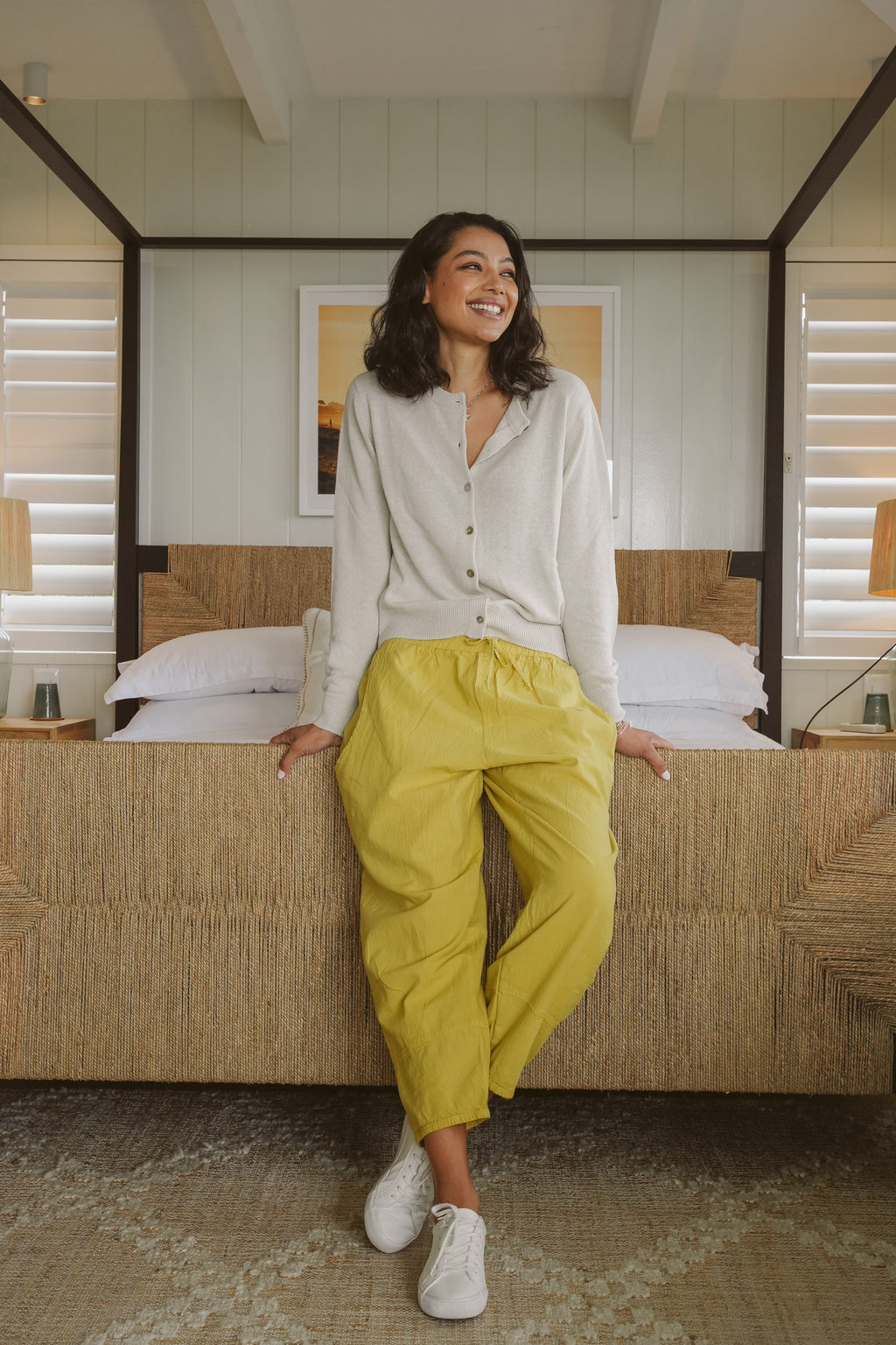 Cove Cotton Barrel Pants