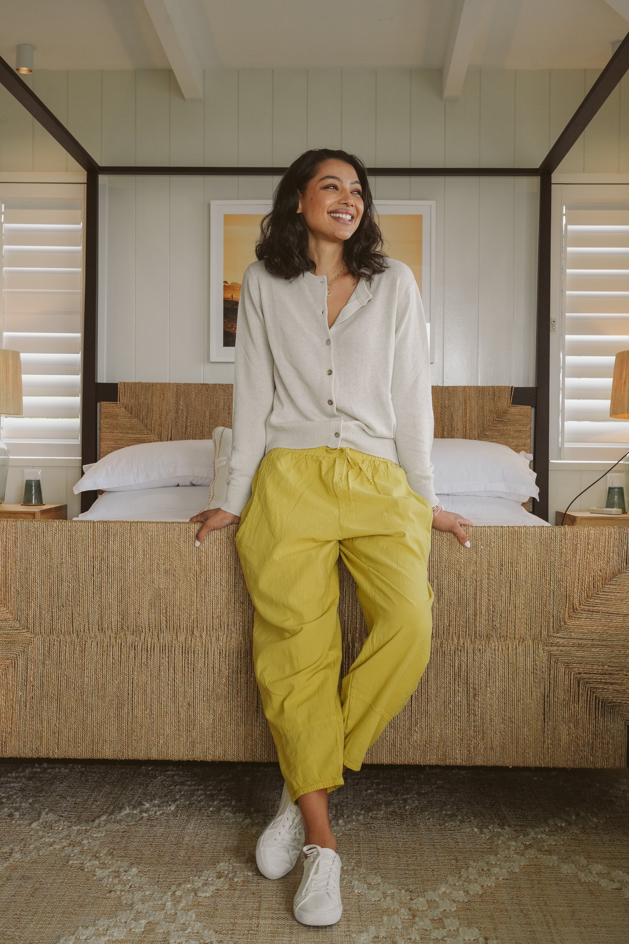 Cove Cotton Barrel Pants