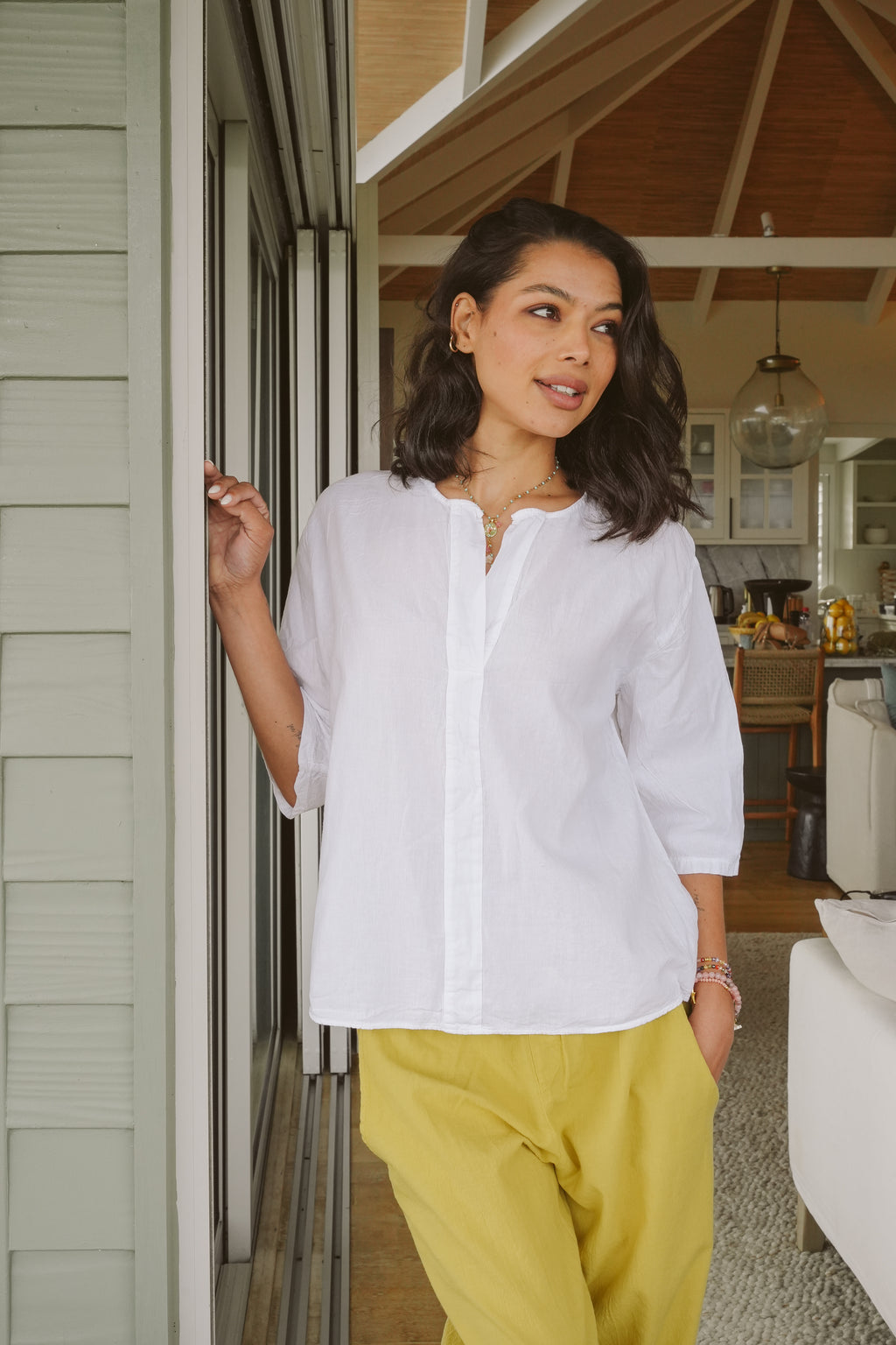 Sada Cotton Boxy Top