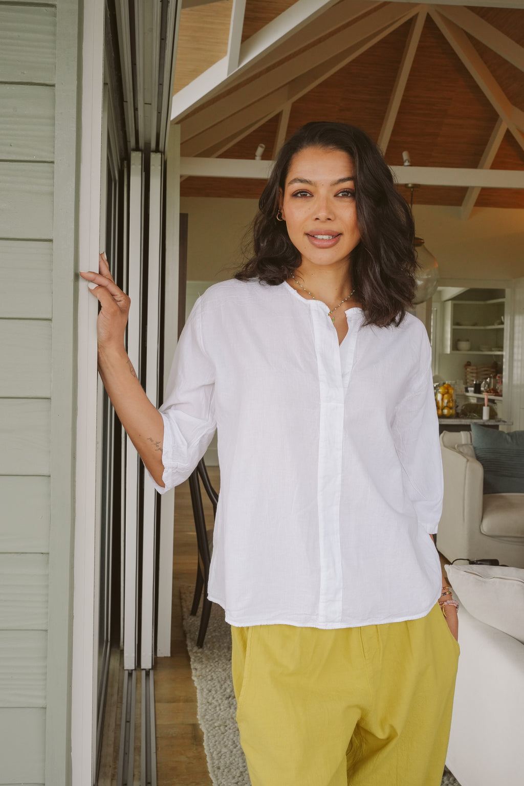 Sada Cotton Boxy Top