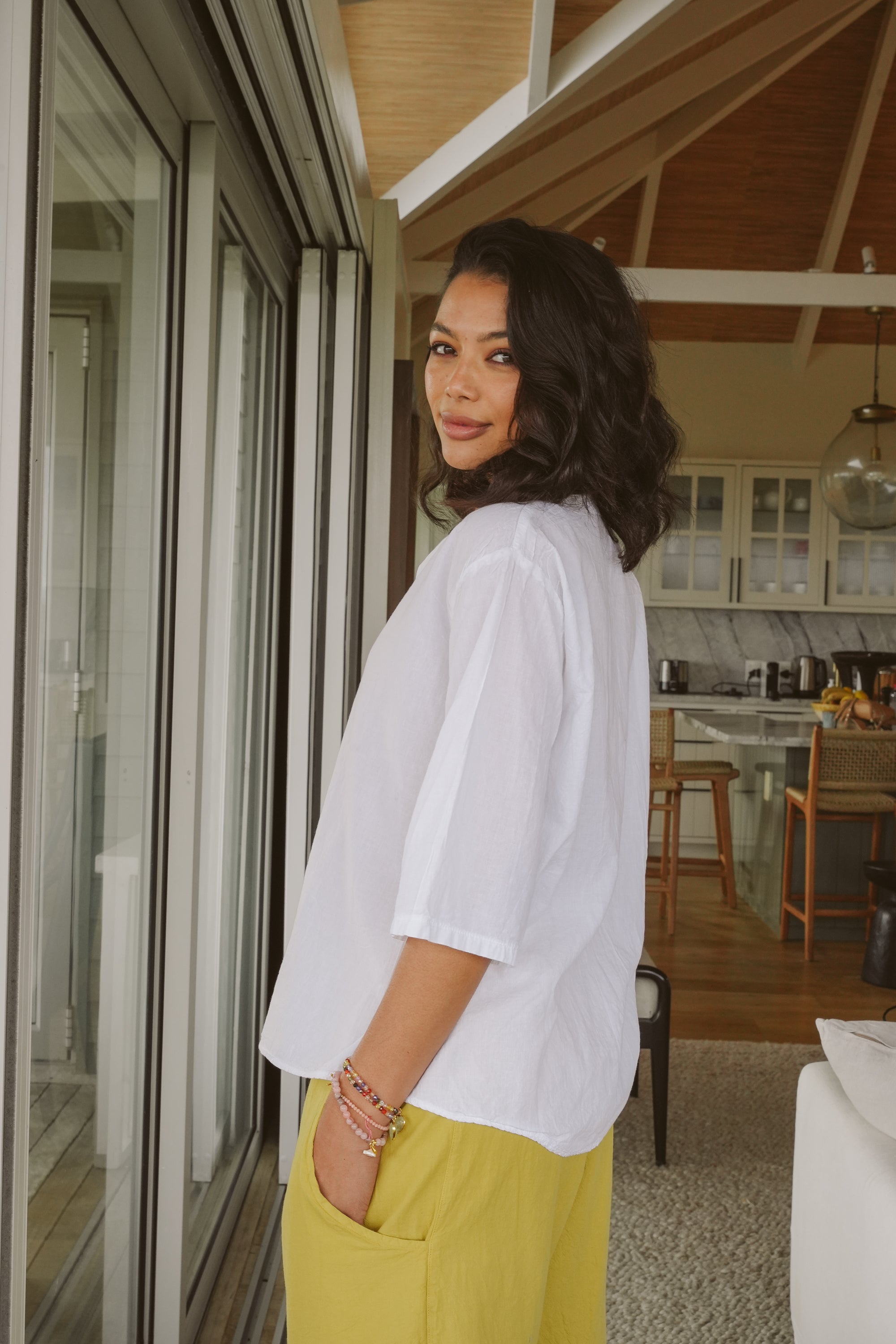 Sada Cotton Boxy Top