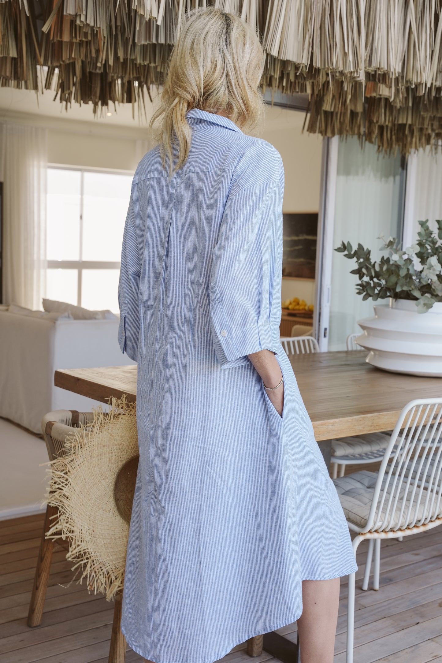 Peony Shirt Dress