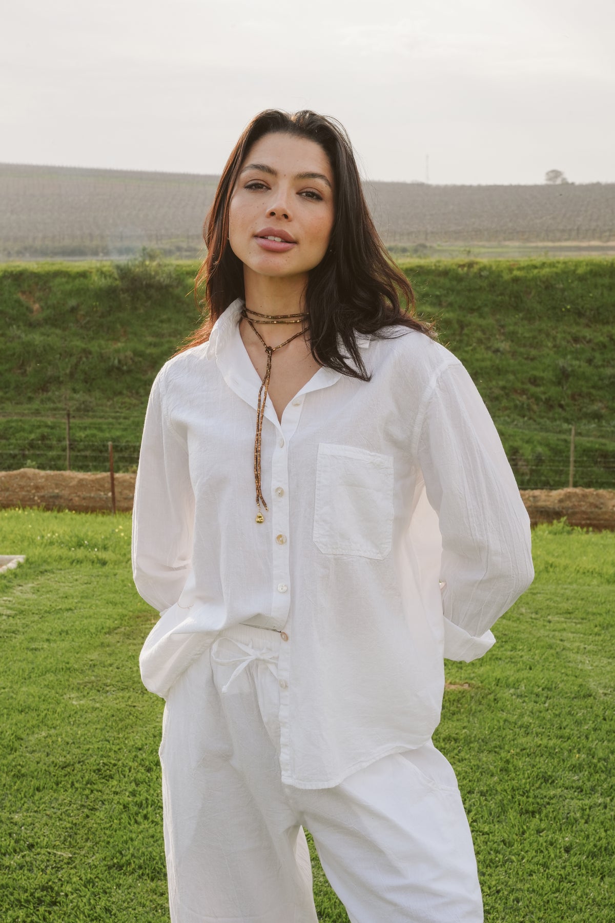 Chloe Cotton Classic Shirt