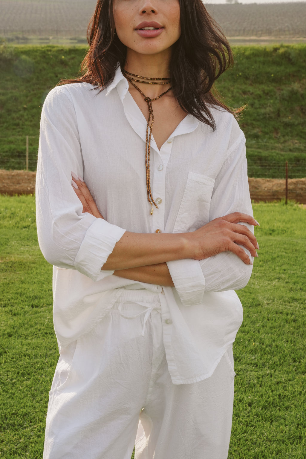 Chloe Cotton Classic Shirt