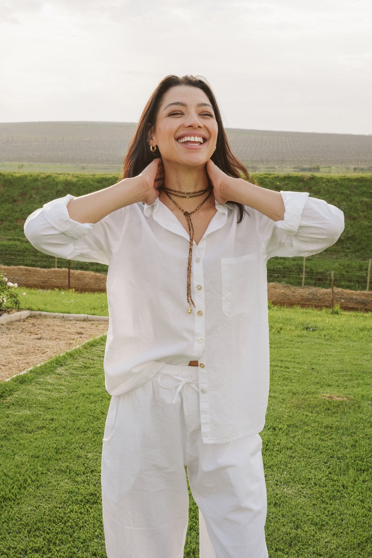 Chloe Cotton Classic Shirt