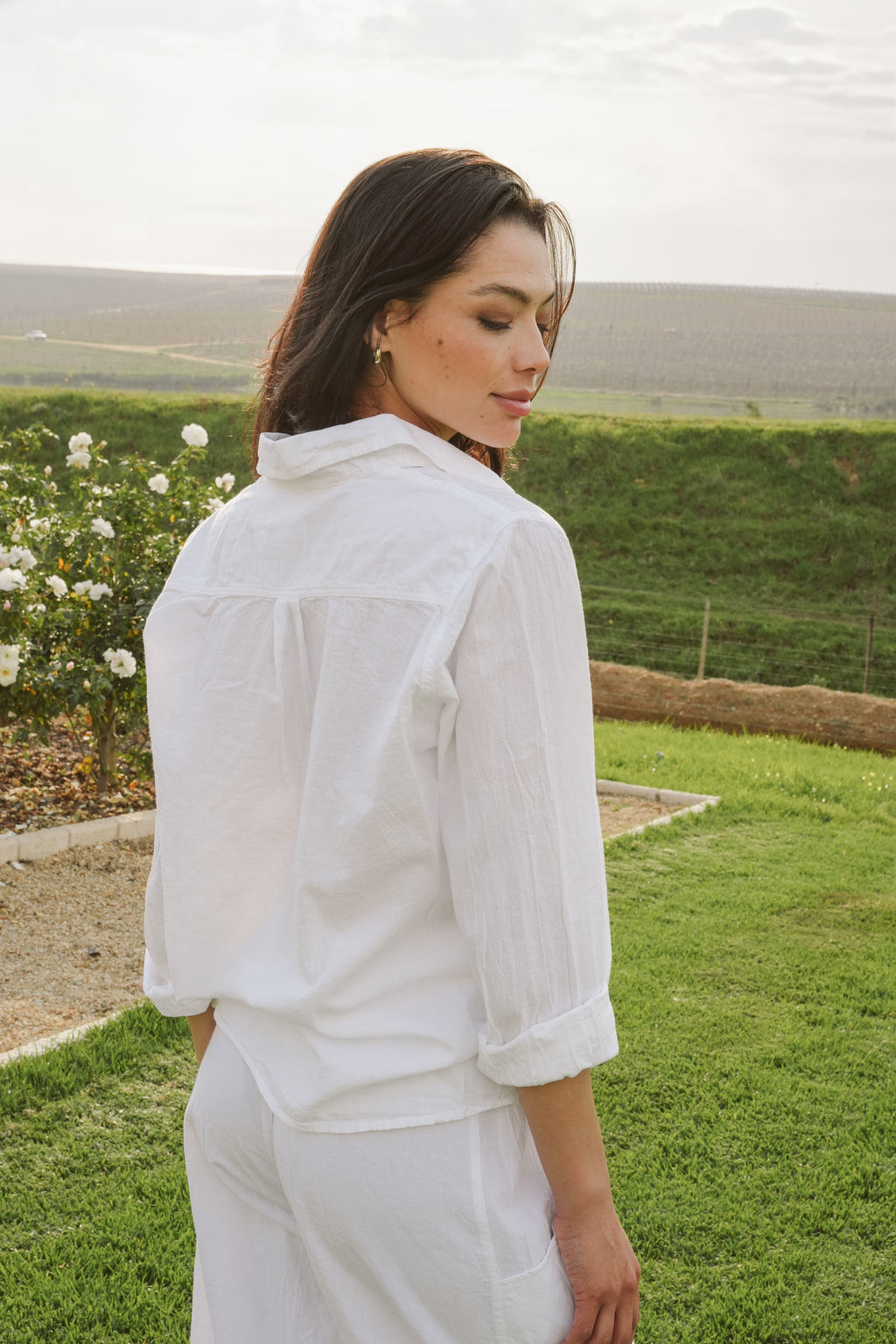 Chloe Cotton Classic Shirt