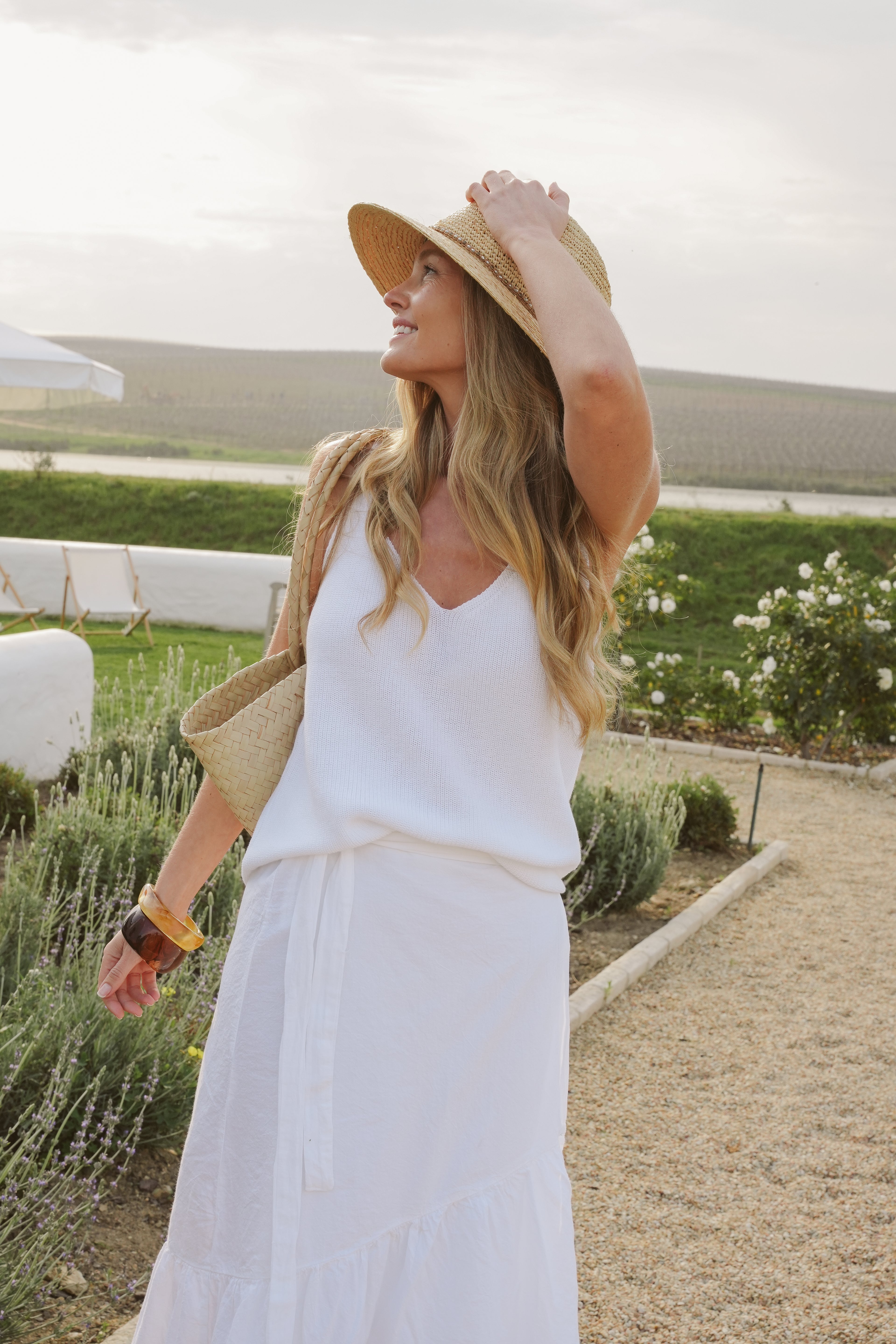 Barcelona Cotton Wrap Skirt