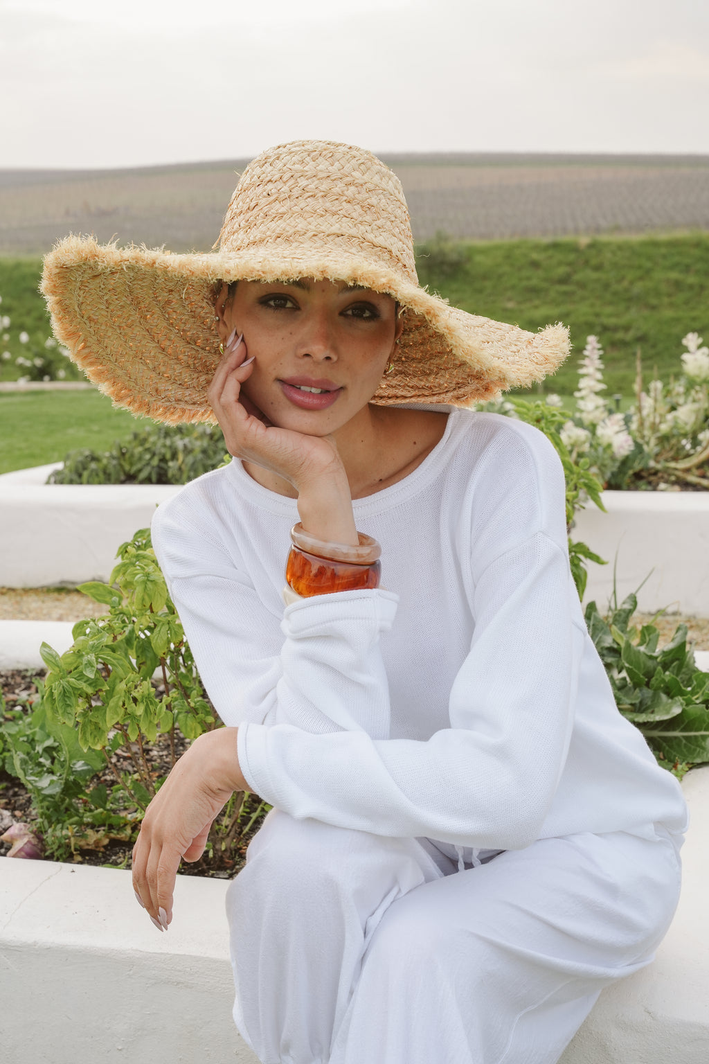Petal Cotton Boxy Knit