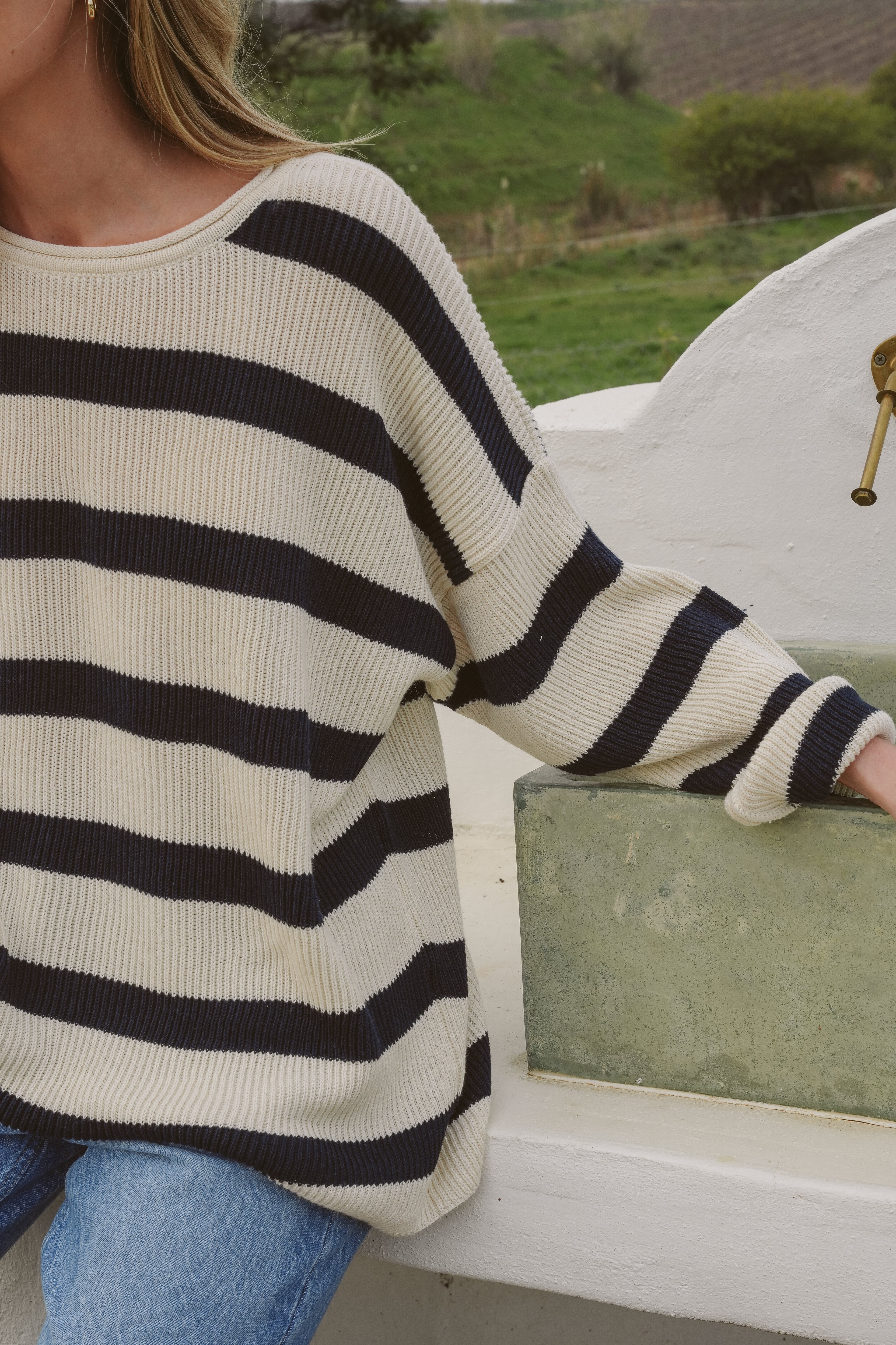 Isla Cotton Ribbed Knit