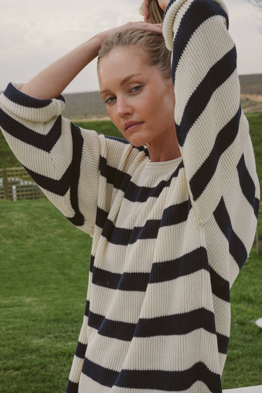Isla Cotton Ribbed Knit