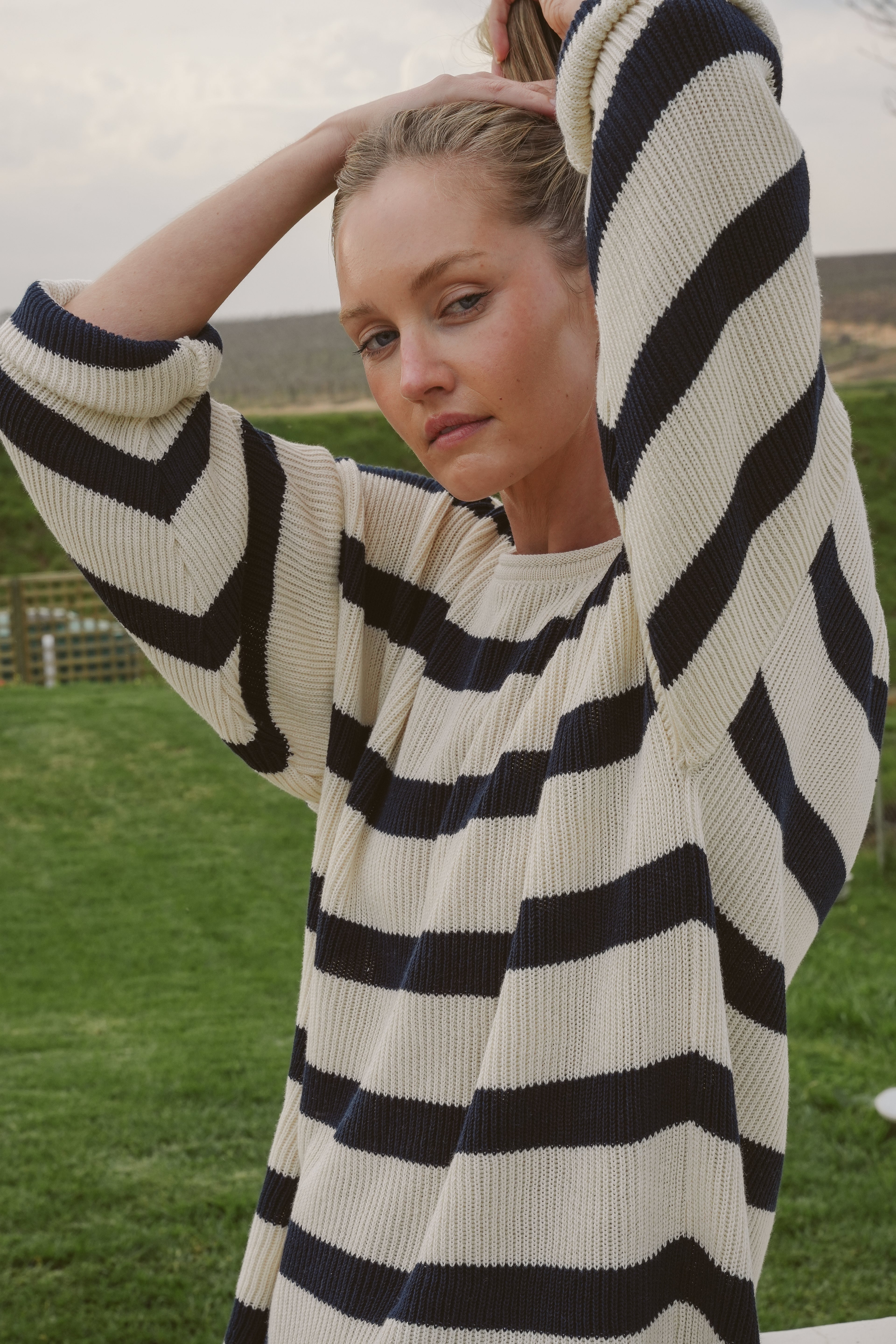 Isla Cotton Ribbed Knit