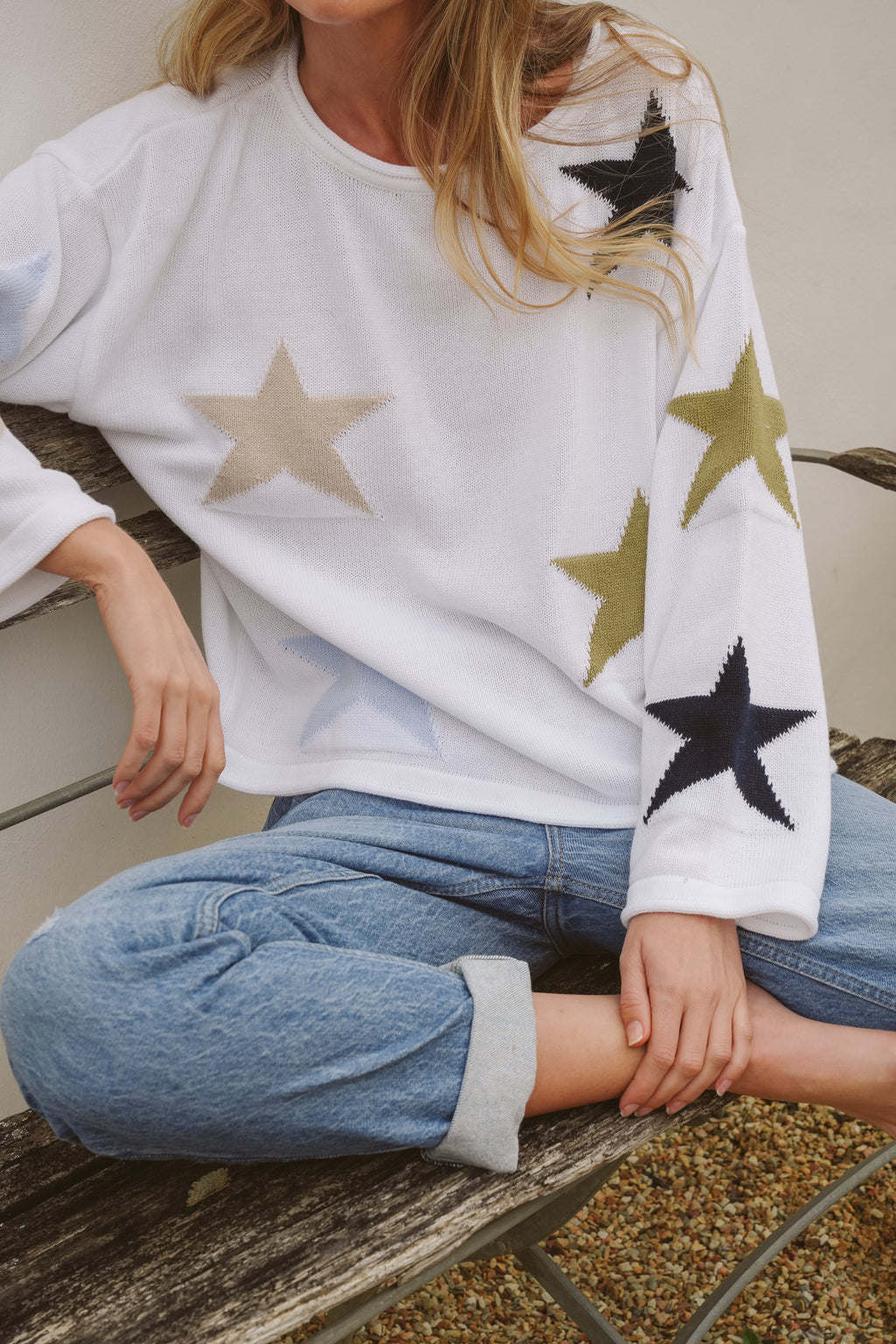 Petal Cotton Boxy Knit