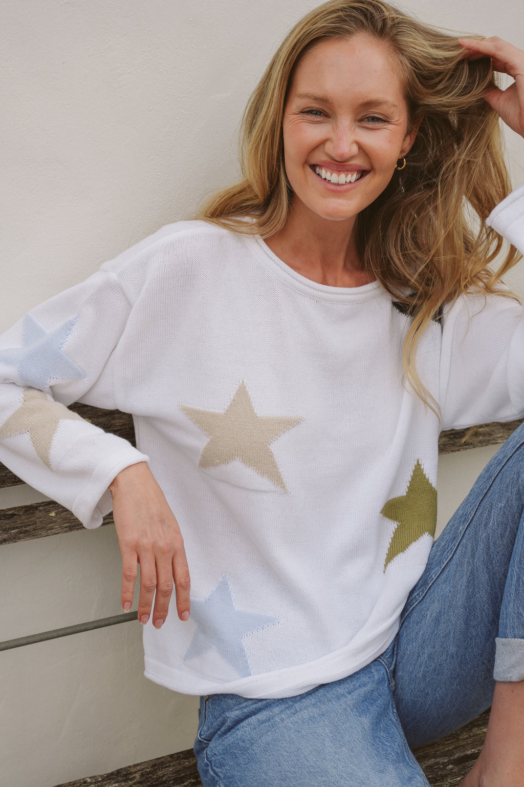 Petal Cotton Boxy Knit