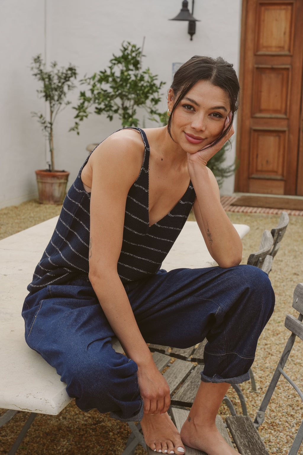 Gia Cotton Fishermans Vest