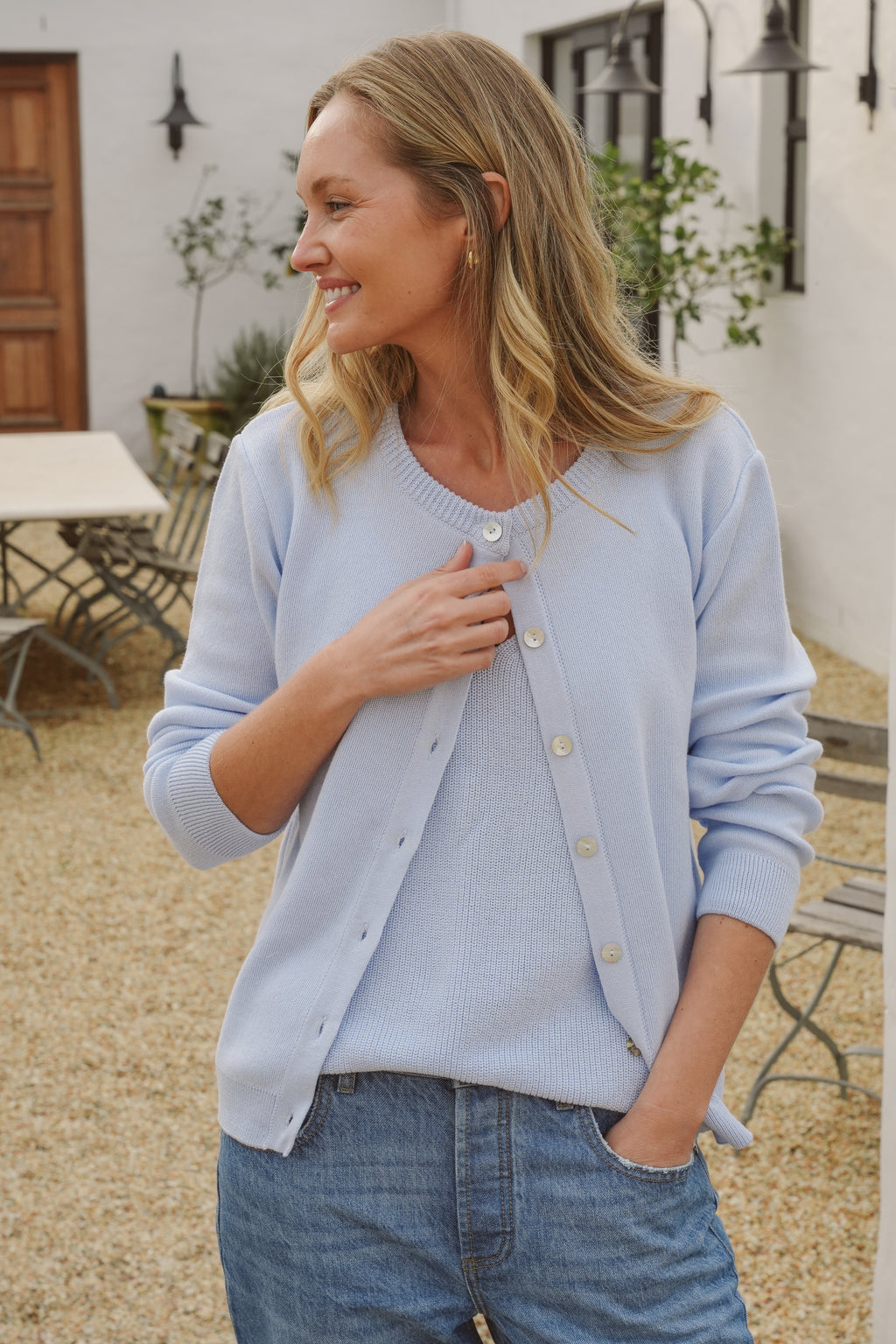 Gia Cotton Fishermans Vest