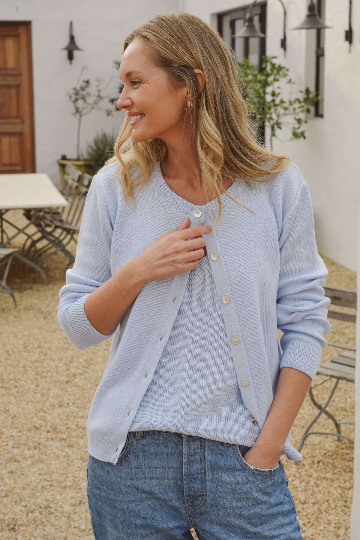 Gia Cotton Fishermans Vest