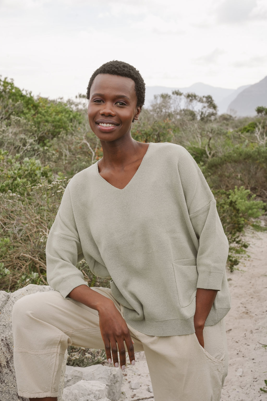 Bobby Cotton Boxy Knit