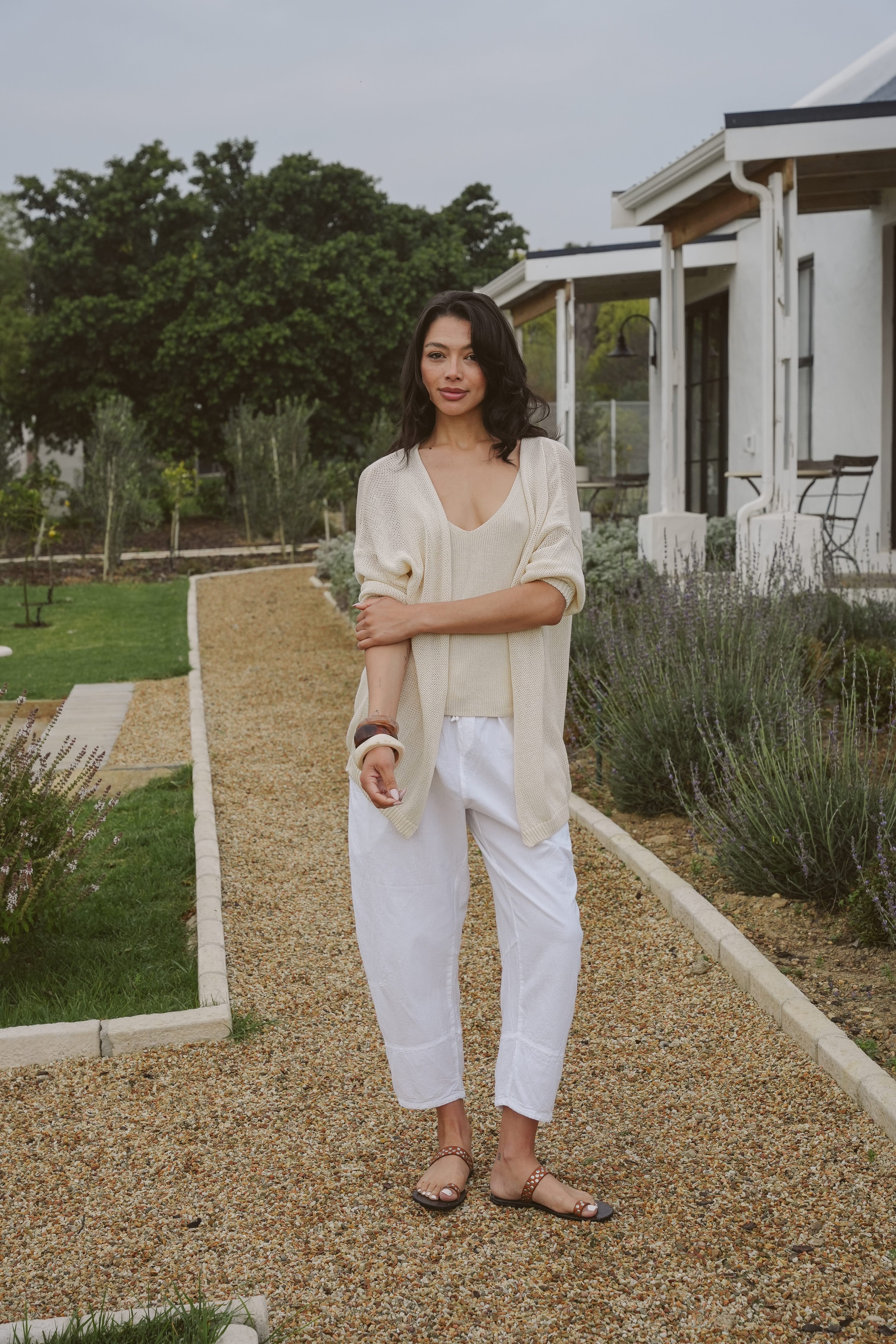Cove Cotton Barrel Pants