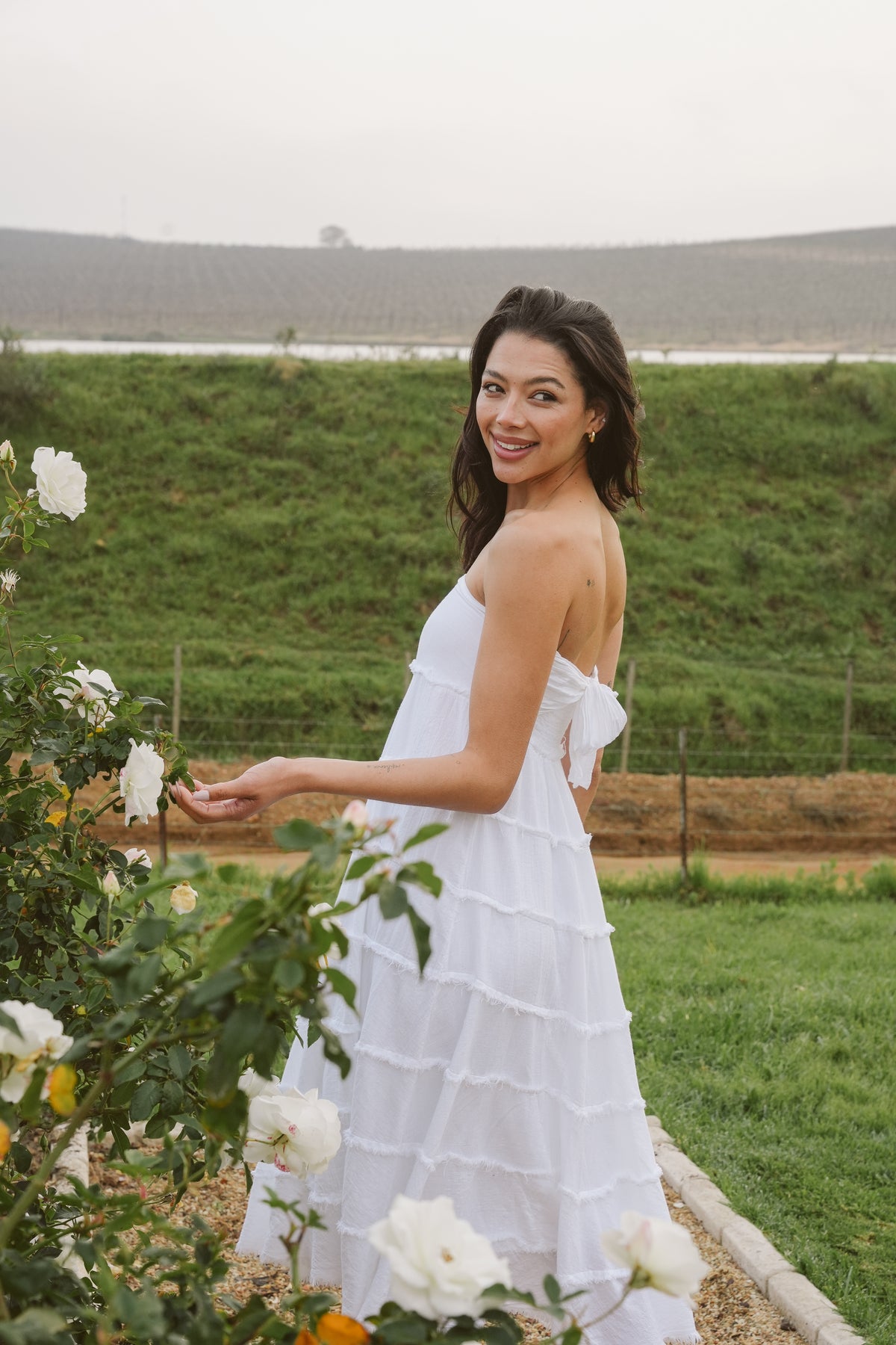 Poppy Cotton Tiered Skirt