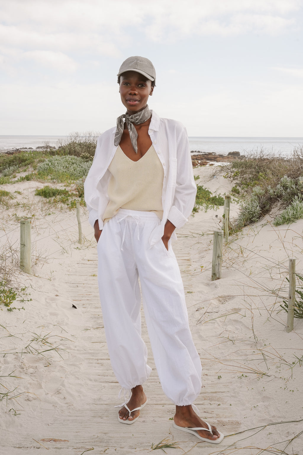 Miami Cotton Knit Vest