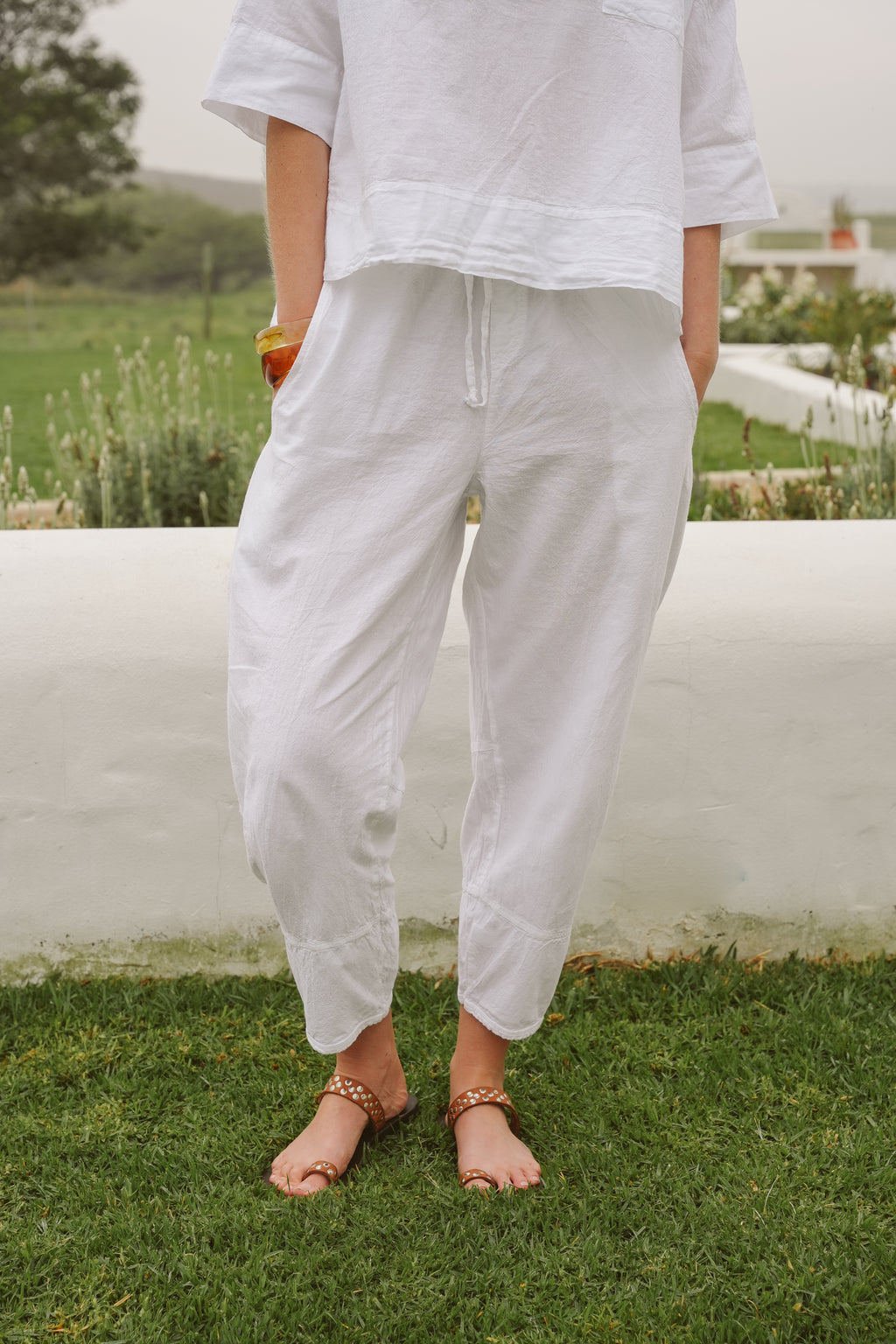 Cove Cotton Barrel Pants