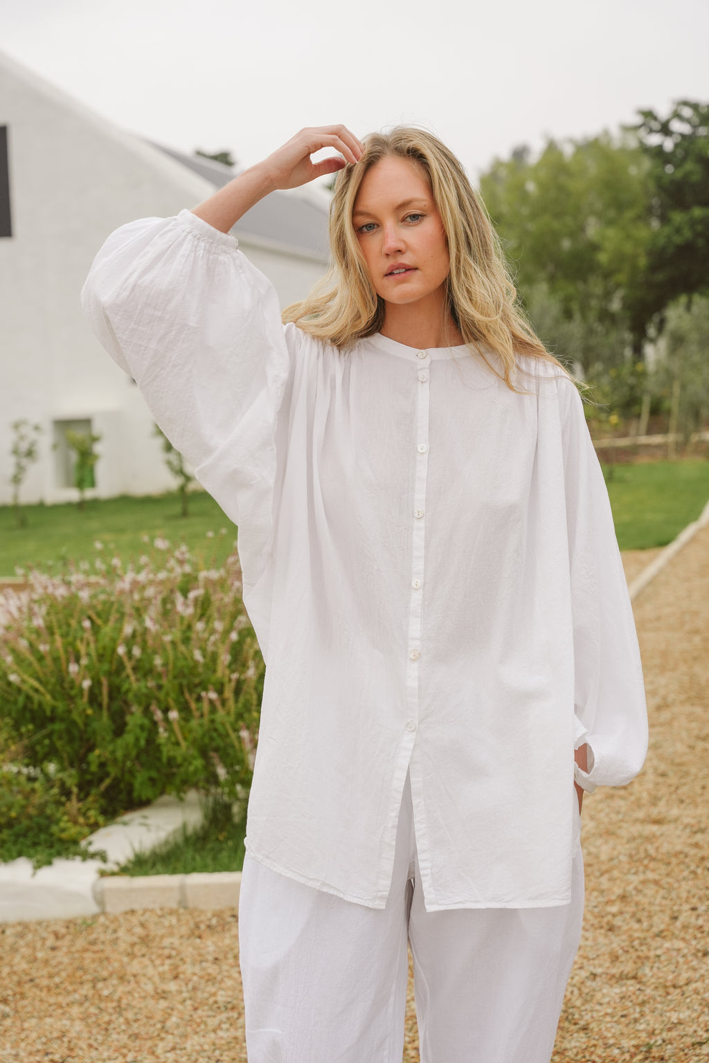 Tash Cotton Pirate Blouse