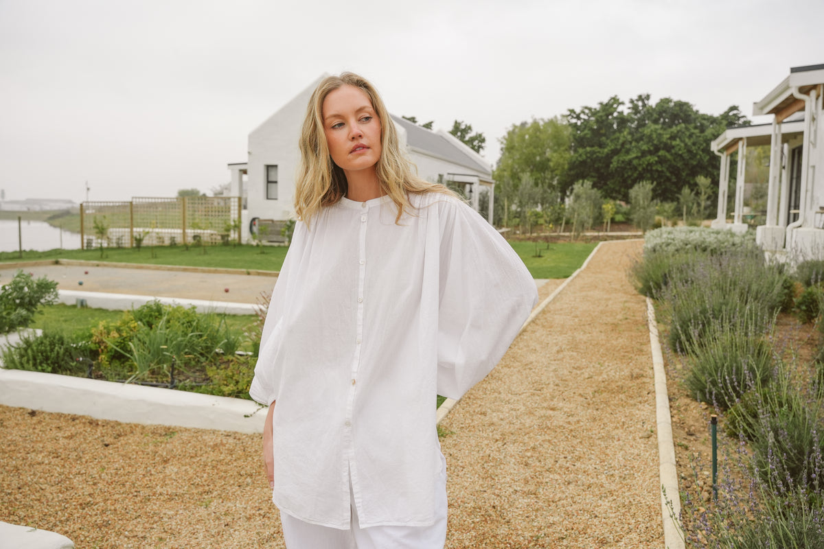 Tash Cotton Pirate Blouse