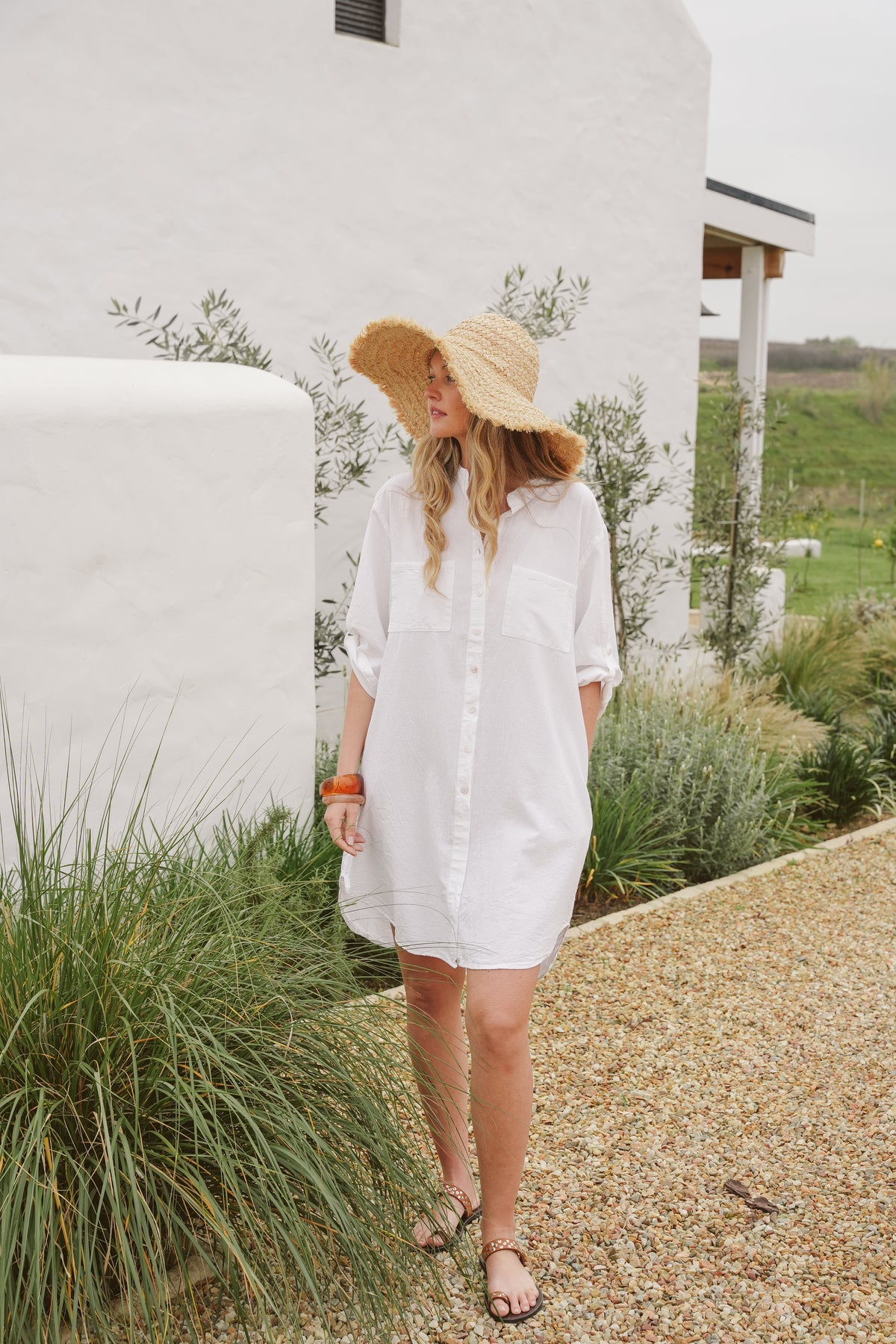 Lucy Cotton Shirt Dress