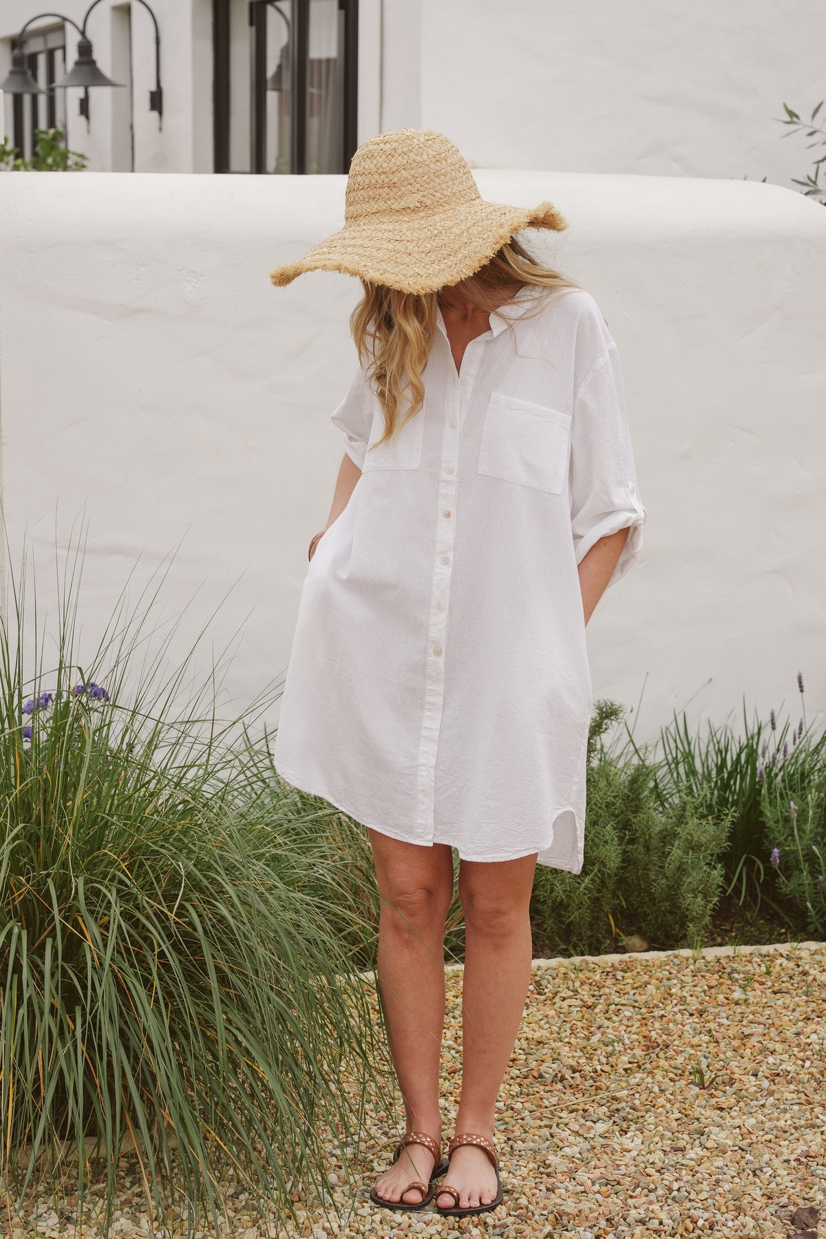Lucy Cotton Shirt Dress